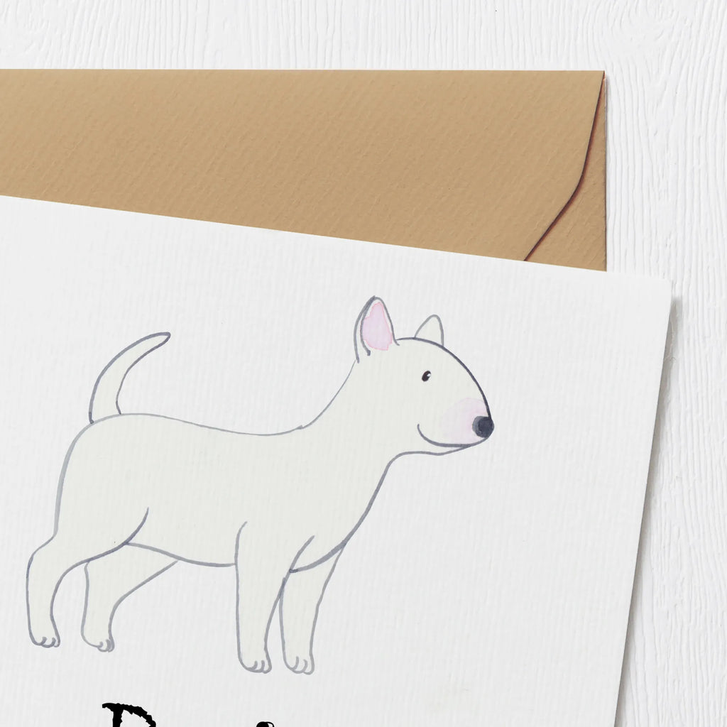 Personalized Deluxe Card Bull Terrier Lifesaver Personalisierte Hochzeitskarte, Grußkarte selber drucken, Grußkarte selbst gestalten, Personalisierte Geburtstagskarte, Grußkarte mit Namen, Personalisierte Einladungskarte, Grußkarte als Geldgeschenk, Personalisierte Karte, Personalisiertere Klappkarte, Personalisierte Glückwunschkarte, Grußkarten personalisiert, Personalisierte Grußkarte, Grußkarte mit persönlichen Nachrichten, Hund, Hunderasse, Rassehund, Hundebesitzer, Geschenk, Tierfreund, Schenken, Welpe, Bullterrier
