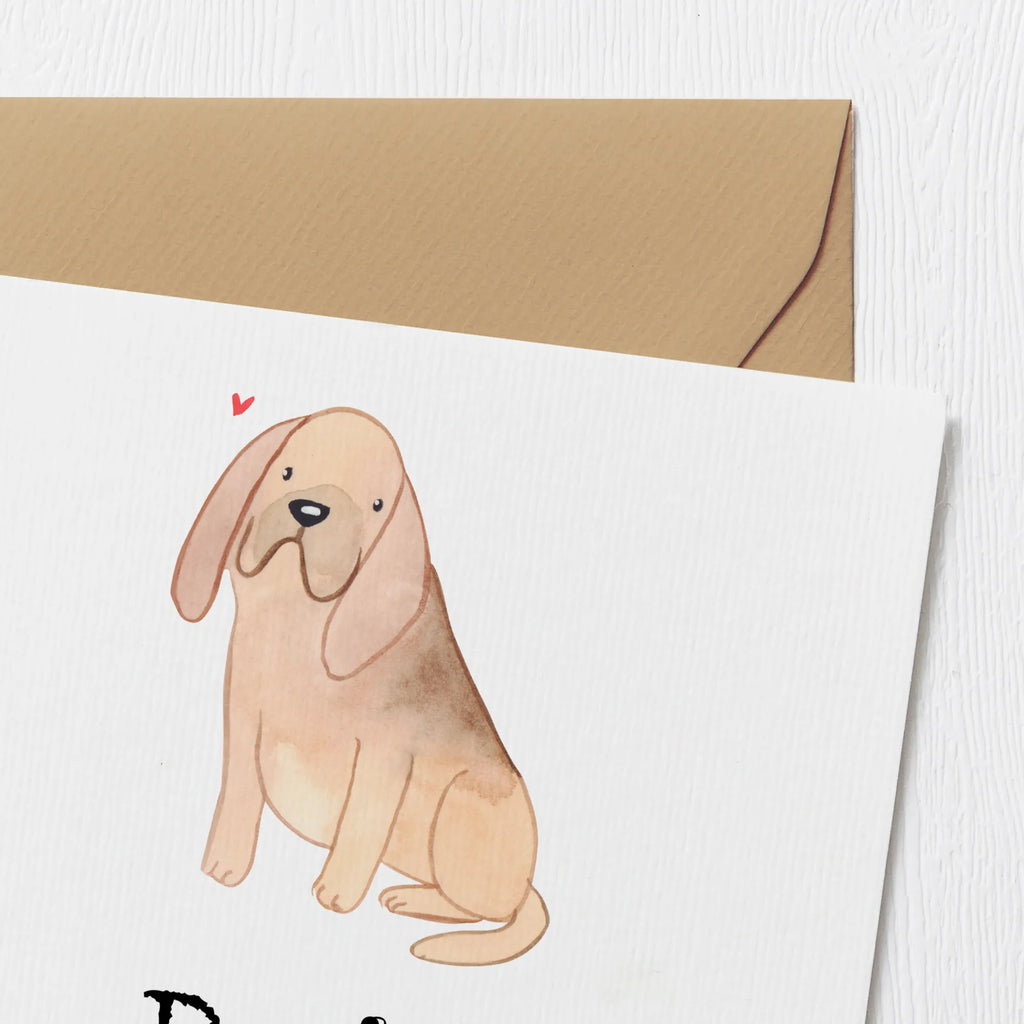 Personalized Deluxe Card Bloodhound Lifesaver Personalisierte Glückwunschkarte, Personalisierte Hochzeitskarte, Personalisierte Karte, Grußkarte selbst gestalten, Personalisierte Geburtstagskarte, Grußkarten personalisiert, Grußkarte mit Namen, Grußkarte selber drucken, Personalisierte Grußkarte, Personalisiertere Klappkarte, Grußkarte mit persönlichen Nachrichten, Personalisierte Einladungskarte, Grußkarte als Geldgeschenk, Hund, Hunderasse, Rassehund, Hundebesitzer, Geschenk, Tierfreund, Schenken, Welpe, St. Hubertushund, Bloodhound, Bluthund, Chien de Saint Hubert