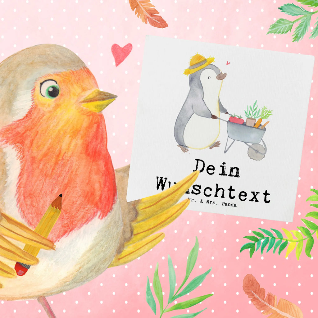 Personalized Deluxe Card penguin gardening Grußkarte mit Namen, Personalisiertere Klappkarte, Grußkarte mit persönlichen Nachrichten, Personalisierte Grußkarte, Personalisierte Geburtstagskarte, Grußkarten personalisiert, Personalisierte Karte, Grußkarte selbst gestalten, Grußkarte als Geldgeschenk, Personalisierte Glückwunschkarte, Grußkarte selber drucken, Personalisierte Einladungskarte, Personalisierte Hochzeitskarte, Geschenk, Sport, Sportart, Hobby, Schenken, Danke, Dankeschön, Auszeichnung, Gewinn, Sportler, Gärtnern, Gartenpflege, Gartenarbeit, Urban gardening