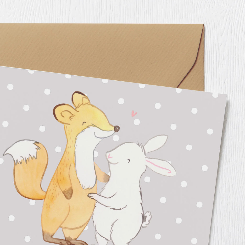 Personalized Deluxe Card fox rabbit meet friends Personalisierte Geburtstagskarte, Grußkarte mit Namen, Grußkarten personalisiert, Personalisiertere Klappkarte, Personalisierte Hochzeitskarte, Personalisierte Karte, Grußkarte als Geldgeschenk, Personalisierte Glückwunschkarte, Personalisierte Einladungskarte, Grußkarte selbst gestalten, Personalisierte Grußkarte, Grußkarte mit persönlichen Nachrichten, Grußkarte selber drucken, Geschenk, Sport, Sportart, Hobby, Schenken, Danke, Dankeschön, Auszeichnung, Gewinn, Sportler, Freunde treffen