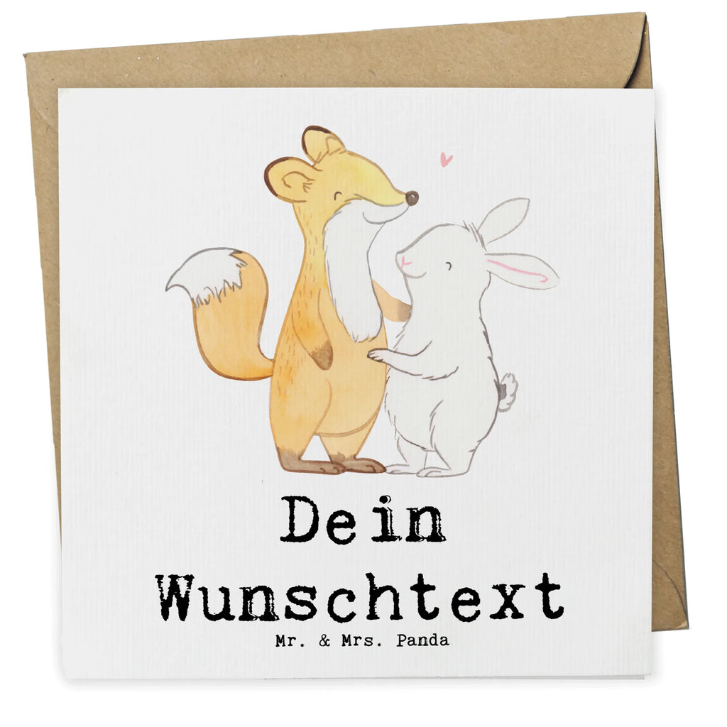 Personalized Deluxe Card fox rabbit meet friends Personalisierte Geburtstagskarte, Grußkarte mit Namen, Grußkarten personalisiert, Personalisiertere Klappkarte, Personalisierte Hochzeitskarte, Personalisierte Karte, Grußkarte als Geldgeschenk, Personalisierte Glückwunschkarte, Personalisierte Einladungskarte, Grußkarte selbst gestalten, Personalisierte Grußkarte, Grußkarte mit persönlichen Nachrichten, Grußkarte selber drucken, Geschenk, Sport, Sportart, Hobby, Schenken, Danke, Dankeschön, Auszeichnung, Gewinn, Sportler, Freunde treffen