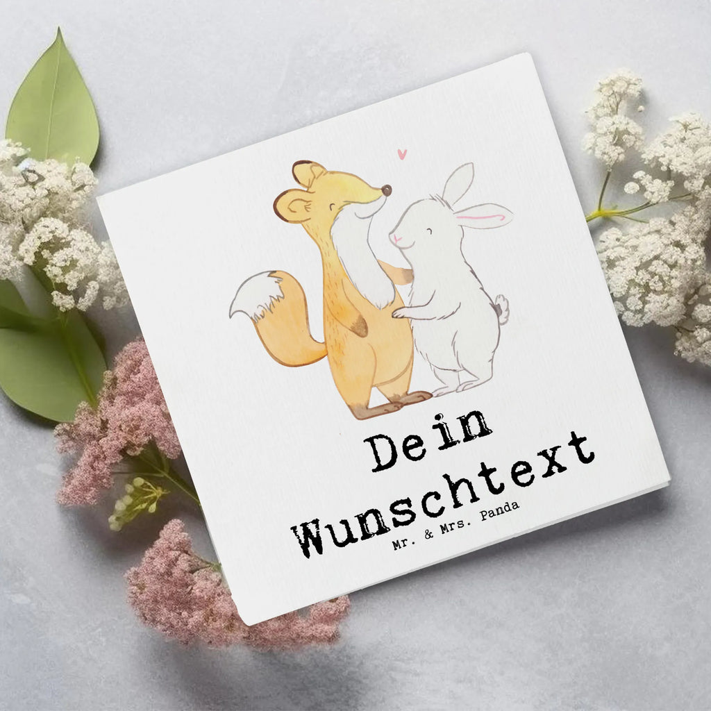 Personalized Deluxe Card fox rabbit meet friends Personalisierte Geburtstagskarte, Grußkarte mit Namen, Grußkarten personalisiert, Personalisiertere Klappkarte, Personalisierte Hochzeitskarte, Personalisierte Karte, Grußkarte als Geldgeschenk, Personalisierte Glückwunschkarte, Personalisierte Einladungskarte, Grußkarte selbst gestalten, Personalisierte Grußkarte, Grußkarte mit persönlichen Nachrichten, Grußkarte selber drucken, Geschenk, Sport, Sportart, Hobby, Schenken, Danke, Dankeschön, Auszeichnung, Gewinn, Sportler, Freunde treffen