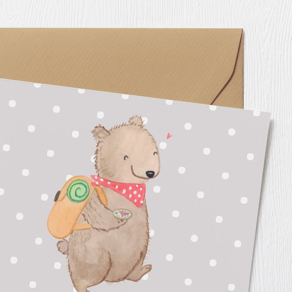 Personalized Deluxe Card bear Hike Personalisiertere Klappkarte, Personalisierte Grußkarte, Grußkarte mit persönlichen Nachrichten, Personalisierte Geburtstagskarte, Grußkarte selbst gestalten, Personalisierte Karte, Personalisierte Einladungskarte, Grußkarte selber drucken, Grußkarte mit Namen, Grußkarte als Geldgeschenk, Personalisierte Hochzeitskarte, Personalisierte Glückwunschkarte, Grußkarten personalisiert, Geschenk, Sport, Sportart, Hobby, Schenken, Danke, Dankeschön, Auszeichnung, Gewinn, Sportler, Wandern, Outdoor Sport, Freizeitsport, Spazieren, Wintertouren, Bergsteigen, Natur entdecken