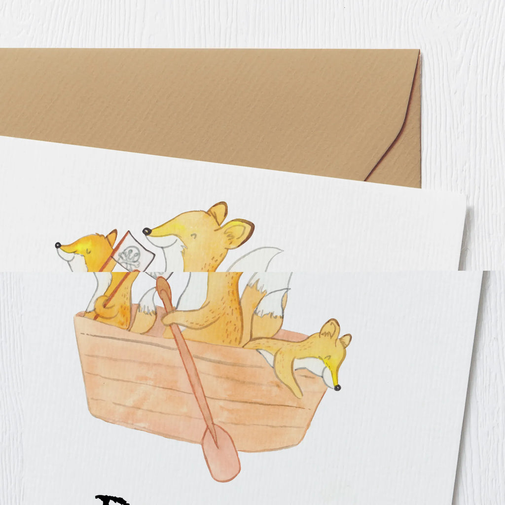 Personalized Deluxe Card Fox Canoeing Personalisierte Grußkarte, Personalisierte Einladungskarte, Grußkarte mit Namen, Grußkarte als Geldgeschenk, Personalisierte Hochzeitskarte, Grußkarte selber drucken, Personalisierte Geburtstagskarte, Personalisierte Glückwunschkarte, Personalisierte Karte, Grußkarten personalisiert, Grußkarte selbst gestalten, Grußkarte mit persönlichen Nachrichten, Personalisiertere Klappkarte, Geschenk, Sport, Sportart, Hobby, Schenken, Danke, Dankeschön, Auszeichnung, Gewinn, Sportler, Paddeltour, Kanu Schule, Kanuverleih, Kanutour, Kanu fahren