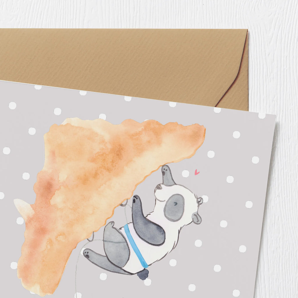 Personalized Deluxe Card panda Climb Grußkarte selber drucken, Grußkarte als Geldgeschenk, Personalisierte Geburtstagskarte, Grußkarte mit Namen, Grußkarte selbst gestalten, Personalisierte Glückwunschkarte, Grußkarte mit persönlichen Nachrichten, Personalisiertere Klappkarte, Personalisierte Grußkarte, Grußkarten personalisiert, Personalisierte Karte, Personalisierte Hochzeitskarte, Personalisierte Einladungskarte, Geschenk, Sport, Sportart, Hobby, Schenken, Danke, Dankeschön, Auszeichnung, Gewinn, Sportler, Kletterhalle, Klettersport, Bouldern, Klettern