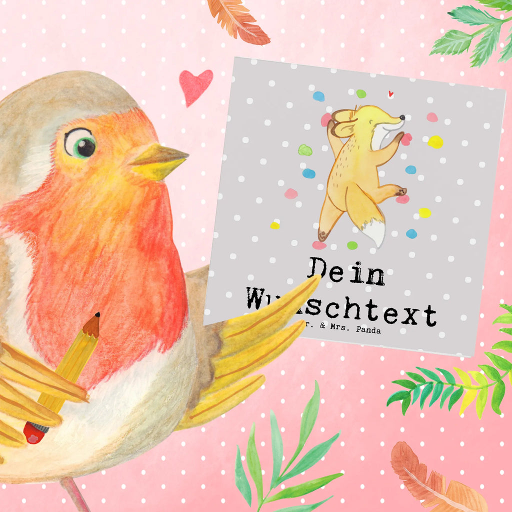 Personalized Deluxe Card Fox bouldering Grußkarte mit persönlichen Nachrichten, Grußkarte mit Namen, Personalisiertere Klappkarte, Grußkarte selbst gestalten, Grußkarte als Geldgeschenk, Grußkarten personalisiert, Personalisierte Grußkarte, Grußkarte selber drucken, Personalisierte Hochzeitskarte, Personalisierte Karte, Personalisierte Einladungskarte, Personalisierte Glückwunschkarte, Personalisierte Geburtstagskarte, Geschenk, Sport, Sportart, Hobby, Schenken, Danke, Dankeschön, Auszeichnung, Gewinn, Sportler, Boulderhalle, Kletterhalle, bouldern, Klettern