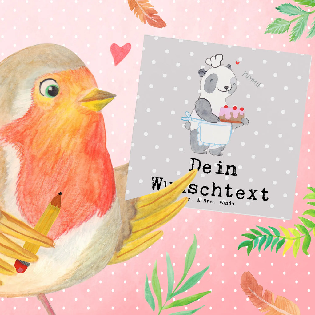 Personalized Deluxe Card bear Cook Grußkarte selbst gestalten, Personalisierte Hochzeitskarte, Grußkarte mit Namen, Personalisierte Karte, Personalisierte Grußkarte, Personalisierte Glückwunschkarte, Personalisierte Einladungskarte, Personalisiertere Klappkarte, Grußkarte selber drucken, Grußkarten personalisiert, Grußkarte als Geldgeschenk, Personalisierte Geburtstagskarte, Grußkarte mit persönlichen Nachrichten, Geschenk, Sport, Sportart, Hobby, Schenken, Danke, Dankeschön, Auszeichnung, Gewinn, Sportler, Hobbykoch, Kochen, Hobbyköchin