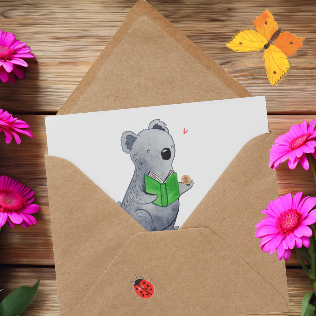 Personalized Deluxe Card Koala bear collect coins Personalisierte Geburtstagskarte, Personalisierte Karte, Grußkarten personalisiert, Grußkarte selbst gestalten, Personalisiertere Klappkarte, Personalisierte Glückwunschkarte, Personalisierte Einladungskarte, Grußkarte selber drucken, Grußkarte mit Namen, Grußkarte mit persönlichen Nachrichten, Personalisierte Hochzeitskarte, Personalisierte Grußkarte, Grußkarte als Geldgeschenk, Geschenk, Sport, Sportart, Hobby, Schenken, Danke, Dankeschön, Auszeichnung, Gewinn, Sportler, Numismatik, Münzen sammeln, Münzen aus aller Welt