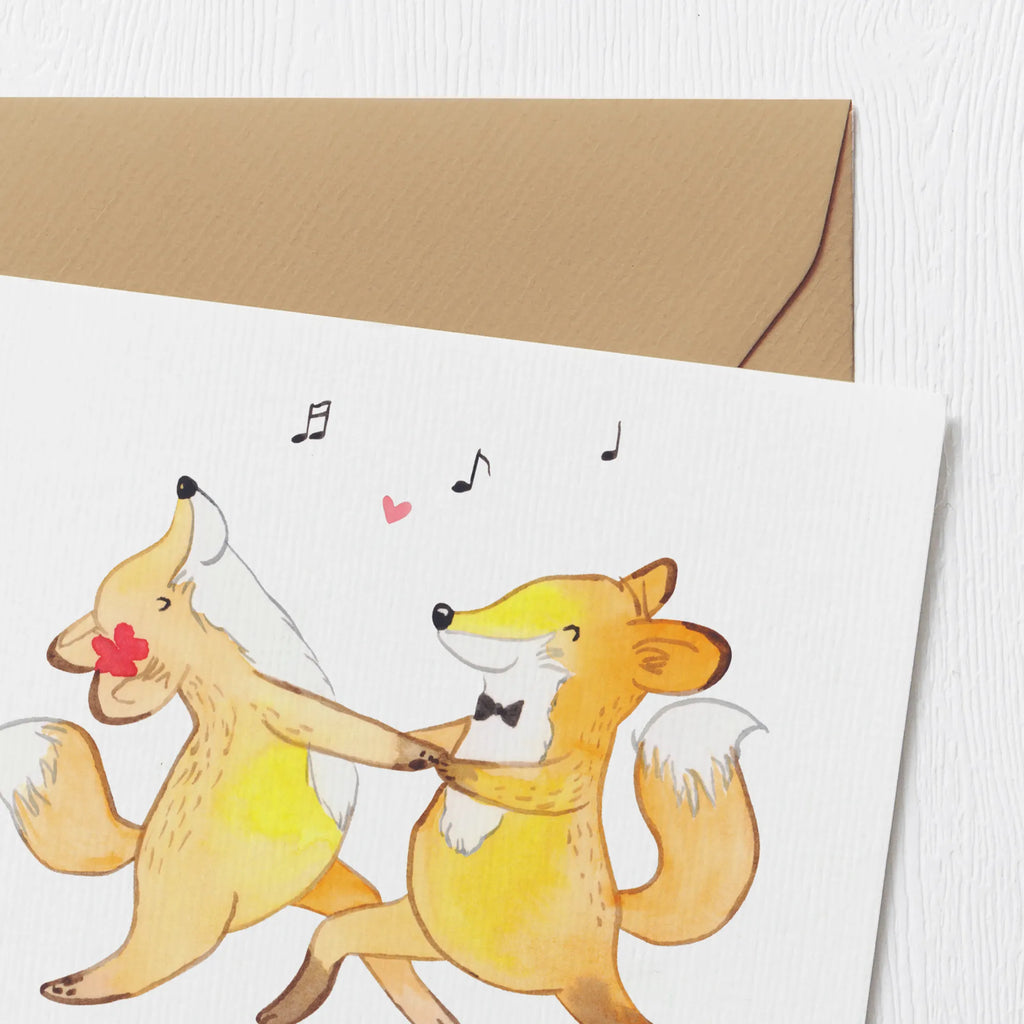 Personalized Deluxe Card foxes dancing salsa Personalisierte Hochzeitskarte, Personalisierte Grußkarte, Personalisierte Geburtstagskarte, Personalisierte Einladungskarte, Personalisierte Karte, Grußkarte selber drucken, Grußkarte mit persönlichen Nachrichten, Grußkarte als Geldgeschenk, Grußkarten personalisiert, Personalisierte Glückwunschkarte, Grußkarte mit Namen, Grußkarte selbst gestalten, Personalisiertere Klappkarte, Geschenk, Sport, Sportart, Hobby, Schenken, Danke, Dankeschön, Auszeichnung, Gewinn, Sportler, Tanzkurs, Tanzschule, Tanzen, Salsa tanzen