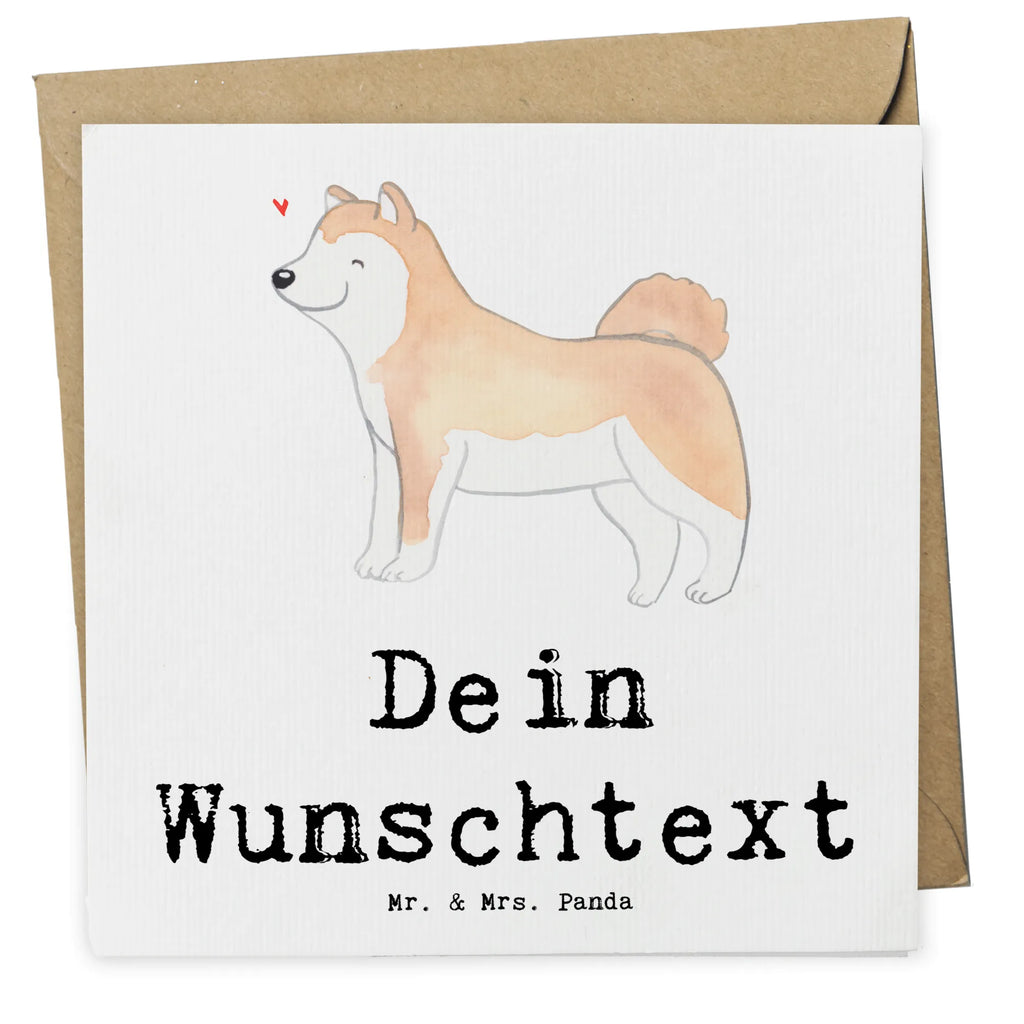 Personalized Deluxe Card Akita Inu Lifesaver Personalisierte Grußkarte, Personalisierte Geburtstagskarte, Personalisierte Einladungskarte, Grußkarte mit persönlichen Nachrichten, Grußkarte als Geldgeschenk, Personalisierte Glückwunschkarte, Grußkarten personalisiert, Personalisierte Karte, Personalisiertere Klappkarte, Grußkarte selber drucken, Grußkarte selbst gestalten, Personalisierte Hochzeitskarte, Grußkarte mit Namen, Hund, Hunderasse, Rassehund, Hundebesitzer, Geschenk, Tierfreund, Schenken, Welpe