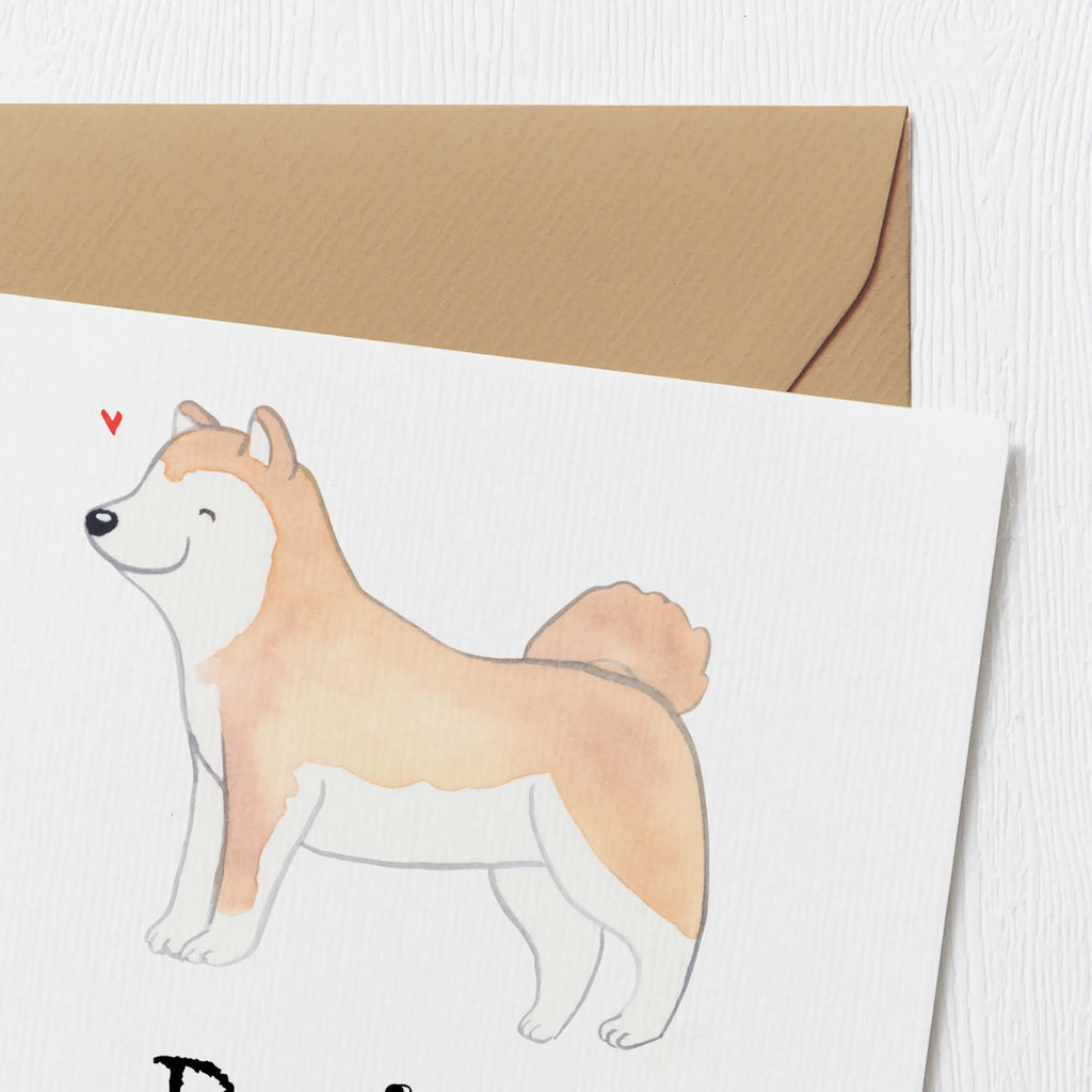Personalized Deluxe Card Akita Inu Lifesaver Personalisierte Grußkarte, Personalisierte Geburtstagskarte, Personalisierte Einladungskarte, Grußkarte mit persönlichen Nachrichten, Grußkarte als Geldgeschenk, Personalisierte Glückwunschkarte, Grußkarten personalisiert, Personalisierte Karte, Personalisiertere Klappkarte, Grußkarte selber drucken, Grußkarte selbst gestalten, Personalisierte Hochzeitskarte, Grußkarte mit Namen, Hund, Hunderasse, Rassehund, Hundebesitzer, Geschenk, Tierfreund, Schenken, Welpe