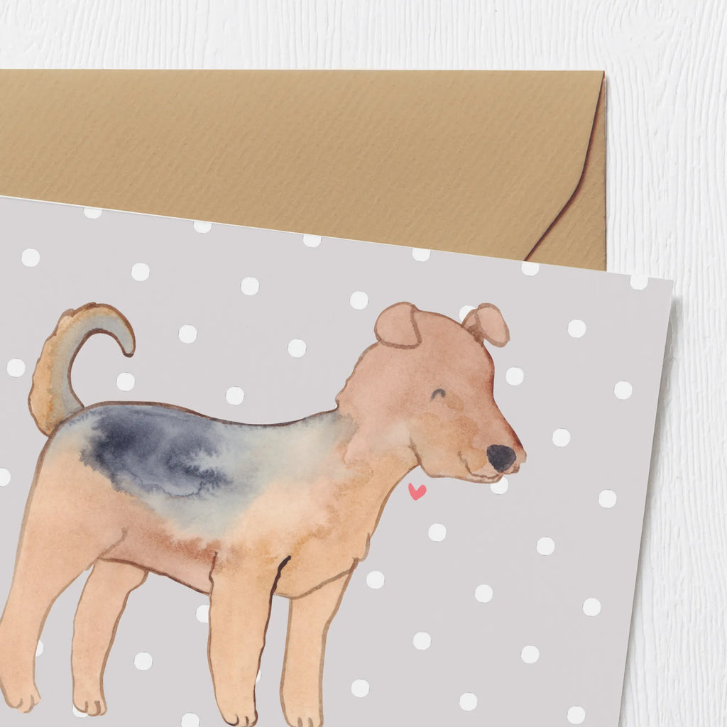 Personalized Deluxe Card Airedale Terrier Lifesaver Personalisierte Hochzeitskarte, Grußkarte mit Namen, Grußkarte mit persönlichen Nachrichten, Grußkarte selbst gestalten, Personalisierte Karte, Personalisierte Grußkarte, Grußkarten personalisiert, Grußkarte als Geldgeschenk, Personalisierte Glückwunschkarte, Personalisierte Einladungskarte, Grußkarte selber drucken, Personalisierte Geburtstagskarte, Personalisiertere Klappkarte, Hund, Hunderasse, Rassehund, Hundebesitzer, Geschenk, Tierfreund, Schenken, Welpe