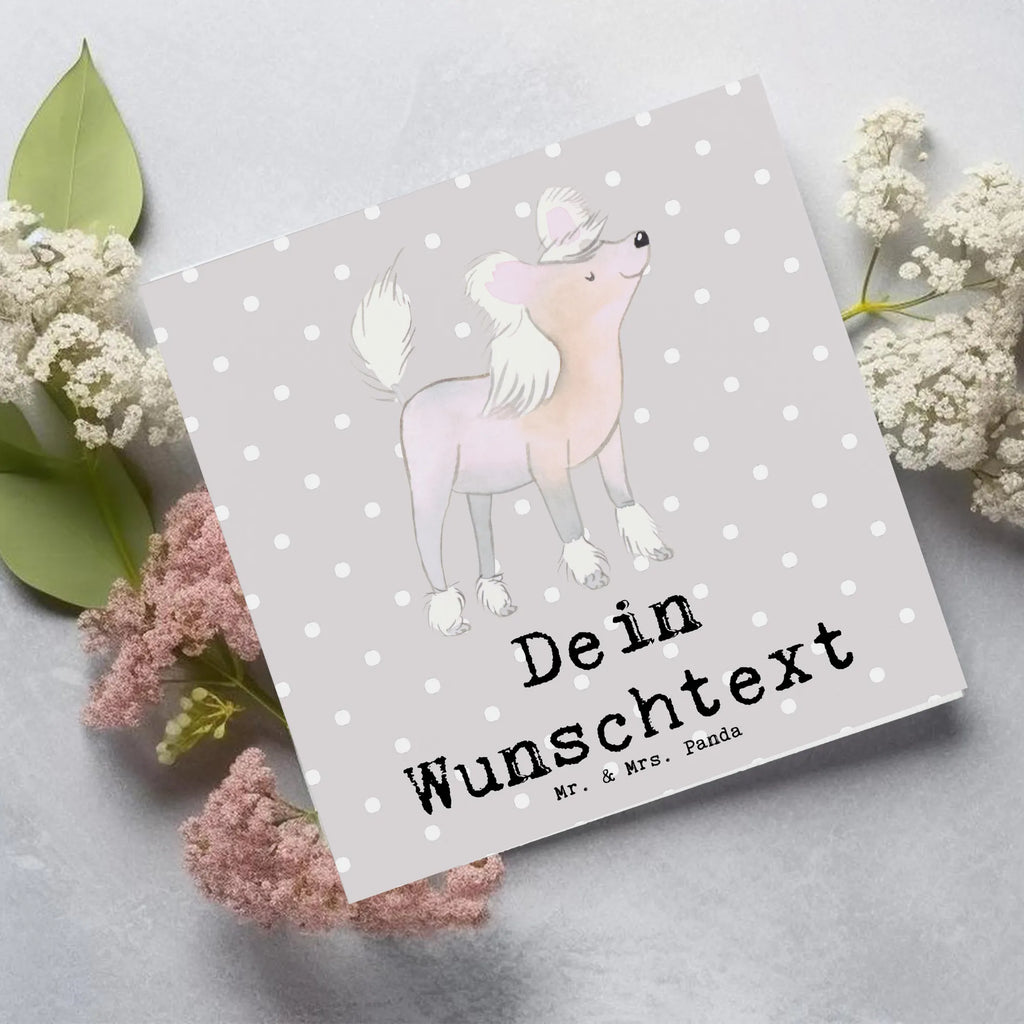 Personalized Deluxe Card Chinese Crested Dog Life Saver Grußkarte mit persönlichen Nachrichten, Personalisierte Grußkarte, Grußkarte selbst gestalten, Grußkarte selber drucken, Personalisierte Karte, Personalisierte Hochzeitskarte, Personalisierte Geburtstagskarte, Grußkarte mit Namen, Personalisierte Glückwunschkarte, Personalisierte Einladungskarte, Grußkarte als Geldgeschenk, Personalisiertere Klappkarte, Grußkarten personalisiert, Hund, Hunderasse, Rassehund, Hundebesitzer, Geschenk, Tierfreund, Schenken, Welpe, Chinesischer Schopfhund, Chinese Crested Dog