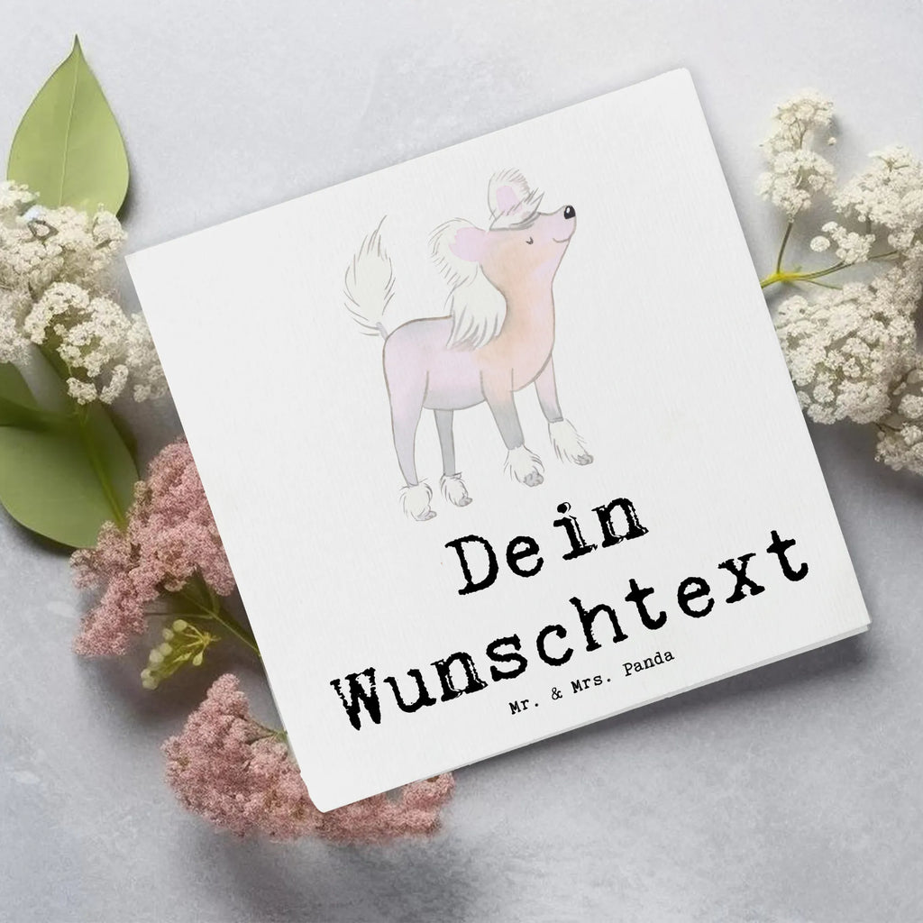 Personalized Deluxe Card Chinese Crested Dog Life Saver Grußkarte mit persönlichen Nachrichten, Personalisierte Grußkarte, Grußkarte selbst gestalten, Grußkarte selber drucken, Personalisierte Karte, Personalisierte Hochzeitskarte, Personalisierte Geburtstagskarte, Grußkarte mit Namen, Personalisierte Glückwunschkarte, Personalisierte Einladungskarte, Grußkarte als Geldgeschenk, Personalisiertere Klappkarte, Grußkarten personalisiert, Hund, Hunderasse, Rassehund, Hundebesitzer, Geschenk, Tierfreund, Schenken, Welpe, Chinesischer Schopfhund, Chinese Crested Dog