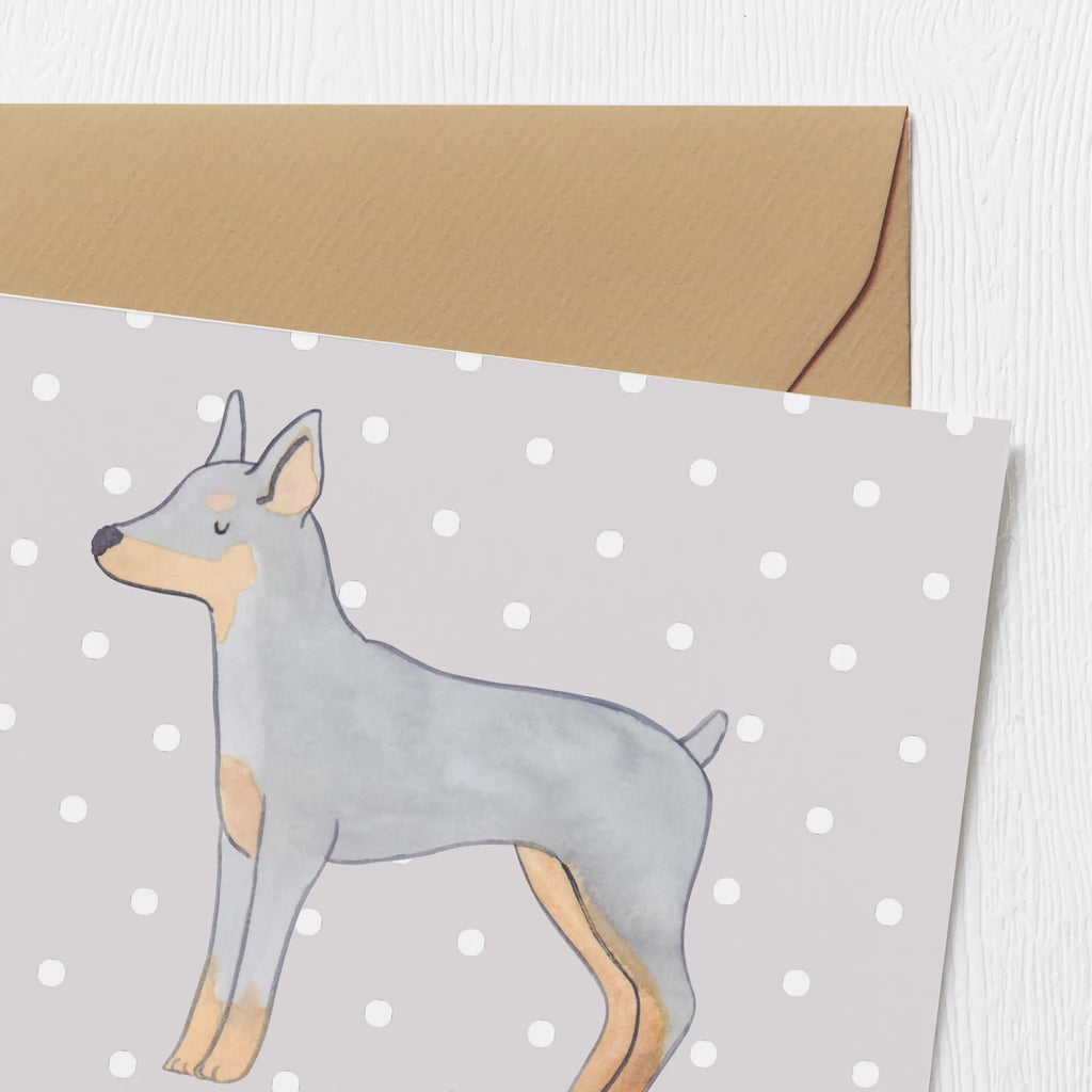 Personalized Deluxe Card Doberman Pinscher Lifesaver Personalisierte Hochzeitskarte, Grußkarte als Geldgeschenk, Personalisierte Einladungskarte, Personalisierte Karte, Grußkarte mit persönlichen Nachrichten, Grußkarte mit Namen, Personalisiertere Klappkarte, Personalisierte Glückwunschkarte, Grußkarte selber drucken, Grußkarte selbst gestalten, Personalisierte Grußkarte, Grußkarten personalisiert, Personalisierte Geburtstagskarte, Hund, Hunderasse, Rassehund, Hundebesitzer, Geschenk, Tierfreund, Schenken, Welpe, Dobermann Pinscher