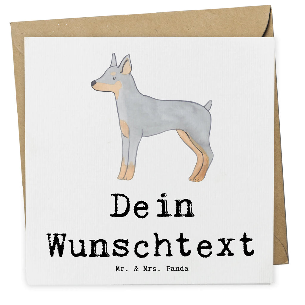 Personalized Deluxe Card Doberman Pinscher Lifesaver Personalisierte Hochzeitskarte, Grußkarte als Geldgeschenk, Personalisierte Einladungskarte, Personalisierte Karte, Grußkarte mit persönlichen Nachrichten, Grußkarte mit Namen, Personalisiertere Klappkarte, Personalisierte Glückwunschkarte, Grußkarte selber drucken, Grußkarte selbst gestalten, Personalisierte Grußkarte, Grußkarten personalisiert, Personalisierte Geburtstagskarte, Hund, Hunderasse, Rassehund, Hundebesitzer, Geschenk, Tierfreund, Schenken, Welpe, Dobermann Pinscher