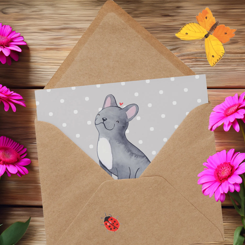 Personalized Deluxe Card French Bulldog Lifesaver Grußkarten personalisiert, Grußkarte mit Namen, Personalisierte Hochzeitskarte, Personalisierte Geburtstagskarte, Grußkarte selber drucken, Personalisiertere Klappkarte, Grußkarte mit persönlichen Nachrichten, Personalisierte Glückwunschkarte, Personalisierte Grußkarte, Personalisierte Karte, Personalisierte Einladungskarte, Grußkarte selbst gestalten, Grußkarte als Geldgeschenk, Hund, Hunderasse, Rassehund, Hundebesitzer, Geschenk, Tierfreund, Schenken, Welpe, Französische Bulldogge