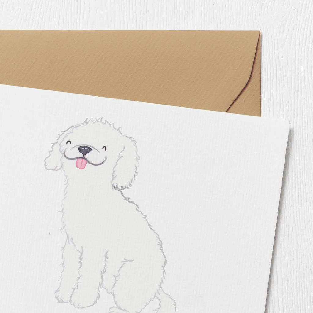 Personalized Deluxe Card Miniature Poodle Lifesaver Grußkarte als Geldgeschenk, Personalisierte Glückwunschkarte, Grußkarte mit Namen, Grußkarte selber drucken, Grußkarte selbst gestalten, Personalisierte Karte, Personalisierte Hochzeitskarte, Personalisierte Geburtstagskarte, Grußkarten personalisiert, Personalisierte Einladungskarte, Personalisierte Grußkarte, Grußkarte mit persönlichen Nachrichten, Personalisiertere Klappkarte, Hund, Hunderasse, Rassehund, Hundebesitzer, Geschenk, Tierfreund, Schenken, Welpe, Kleinpudel, Pudel