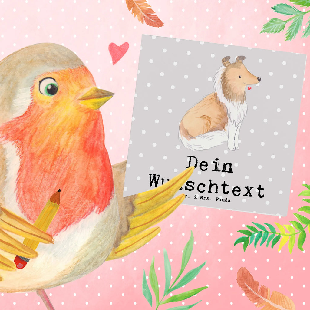 Personalized Deluxe Card Long-haired Collie Lifesaver Grußkarte selbst gestalten, Grußkarte als Geldgeschenk, Personalisierte Geburtstagskarte, Personalisierte Grußkarte, Grußkarte mit persönlichen Nachrichten, Personalisierte Karte, Grußkarte selber drucken, Personalisierte Glückwunschkarte, Personalisierte Einladungskarte, Grußkarte mit Namen, Grußkarten personalisiert, Personalisierte Hochzeitskarte, Personalisiertere Klappkarte, Hund, Hunderasse, Rassehund, Hundebesitzer, Geschenk, Tierfreund, Schenken, Welpe, britischer Hütehund, Langhaar Collie