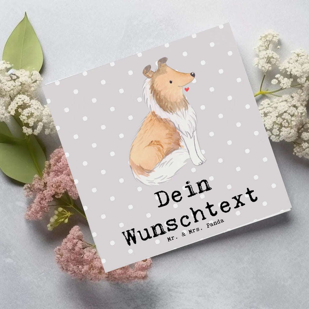Personalized Deluxe Card Long-haired Collie Lifesaver Grußkarte selbst gestalten, Grußkarte als Geldgeschenk, Personalisierte Geburtstagskarte, Personalisierte Grußkarte, Grußkarte mit persönlichen Nachrichten, Personalisierte Karte, Grußkarte selber drucken, Personalisierte Glückwunschkarte, Personalisierte Einladungskarte, Grußkarte mit Namen, Grußkarten personalisiert, Personalisierte Hochzeitskarte, Personalisiertere Klappkarte, Hund, Hunderasse, Rassehund, Hundebesitzer, Geschenk, Tierfreund, Schenken, Welpe, britischer Hütehund, Langhaar Collie