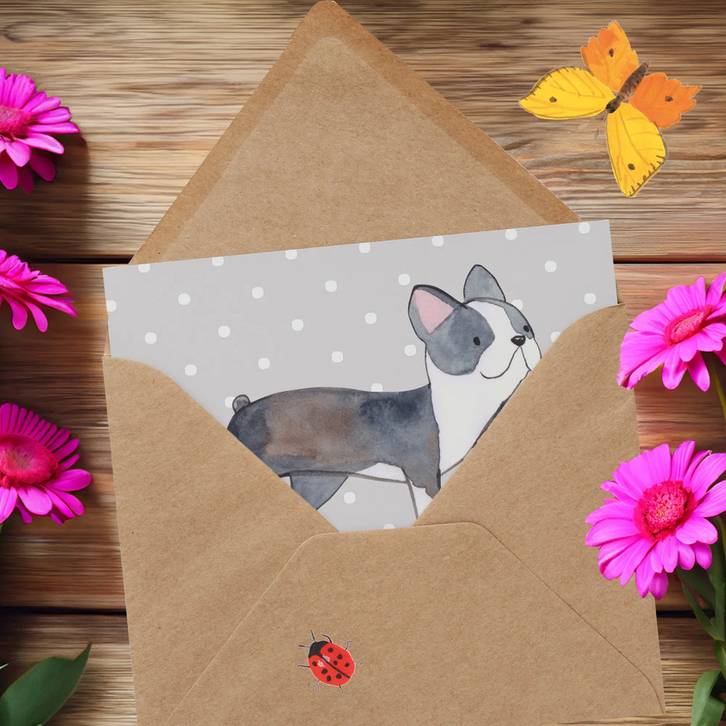 Personalized Deluxe Card Boston Terrier Lifesaver Personalisierte Glückwunschkarte, Grußkarten personalisiert, Personalisierte Hochzeitskarte, Grußkarte mit persönlichen Nachrichten, Personalisierte Grußkarte, Personalisiertere Klappkarte, Grußkarte mit Namen, Grußkarte selber drucken, Personalisierte Karte, Personalisierte Einladungskarte, Grußkarte selbst gestalten, Grußkarte als Geldgeschenk, Personalisierte Geburtstagskarte, Hund, Hunderasse, Rassehund, Hundebesitzer, Geschenk, Tierfreund, Schenken, Welpe, Boston Terrier