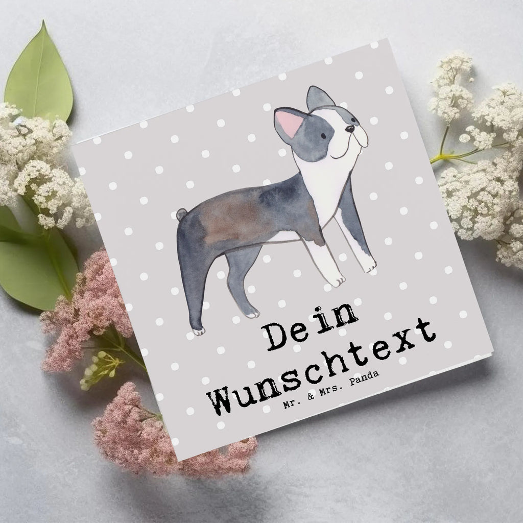 Personalized Deluxe Card Boston Terrier Lifesaver Personalisierte Glückwunschkarte, Grußkarten personalisiert, Personalisierte Hochzeitskarte, Grußkarte mit persönlichen Nachrichten, Personalisierte Grußkarte, Personalisiertere Klappkarte, Grußkarte mit Namen, Grußkarte selber drucken, Personalisierte Karte, Personalisierte Einladungskarte, Grußkarte selbst gestalten, Grußkarte als Geldgeschenk, Personalisierte Geburtstagskarte, Hund, Hunderasse, Rassehund, Hundebesitzer, Geschenk, Tierfreund, Schenken, Welpe, Boston Terrier
