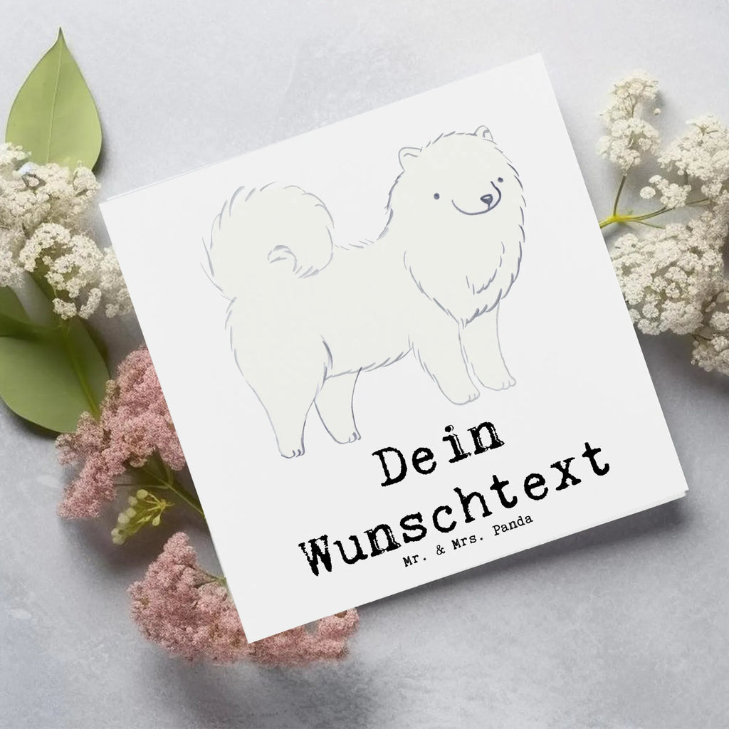 Personalized Deluxe Card Samoyed Lifesaver Personalisierte Grußkarte, Grußkarte mit Namen, Grußkarten personalisiert, Personalisierte Hochzeitskarte, Grußkarte selber drucken, Grußkarte als Geldgeschenk, Personalisierte Einladungskarte, Personalisierte Geburtstagskarte, Personalisiertere Klappkarte, Personalisierte Glückwunschkarte, Personalisierte Karte, Grußkarte mit persönlichen Nachrichten, Grußkarte selbst gestalten, Hund, Hunderasse, Rassehund, Hundebesitzer, Geschenk, Tierfreund, Schenken, Welpe, Samojede, Samojedenspitz, Samojedenhund