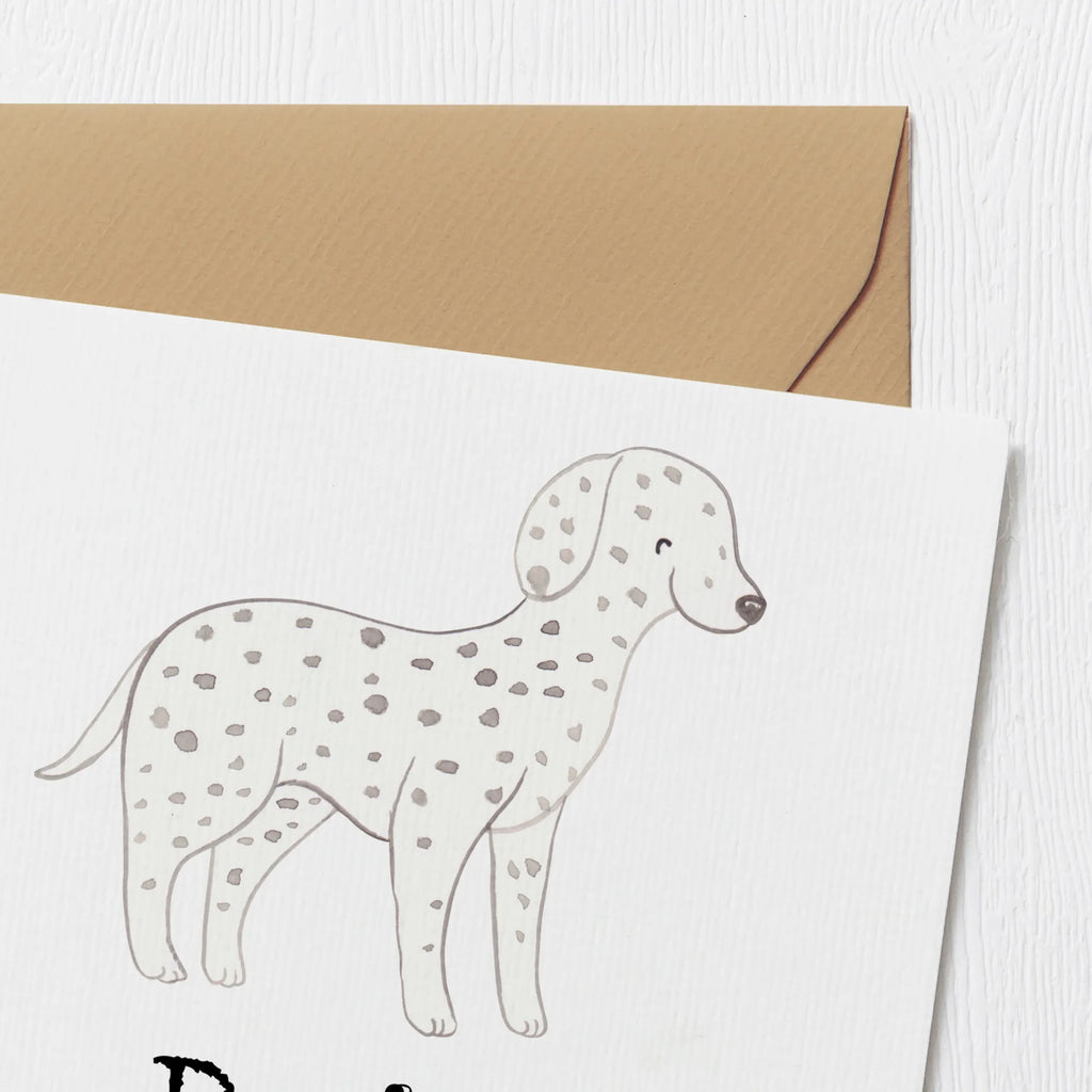 Personalized Deluxe Card Dalmatian Lifesaver Personalisierte Geburtstagskarte, Personalisierte Hochzeitskarte, Personalisierte Glückwunschkarte, Personalisierte Einladungskarte, Personalisierte Karte, Personalisiertere Klappkarte, Personalisierte Grußkarte, Grußkarte selbst gestalten, Grußkarte selber drucken, Grußkarten personalisiert, Grußkarte als Geldgeschenk, Grußkarte mit Namen, Grußkarte mit persönlichen Nachrichten, Hund, Hunderasse, Rassehund, Hundebesitzer, Geschenk, Tierfreund, Schenken, Welpe, Dalmatiner, Dalmatinac