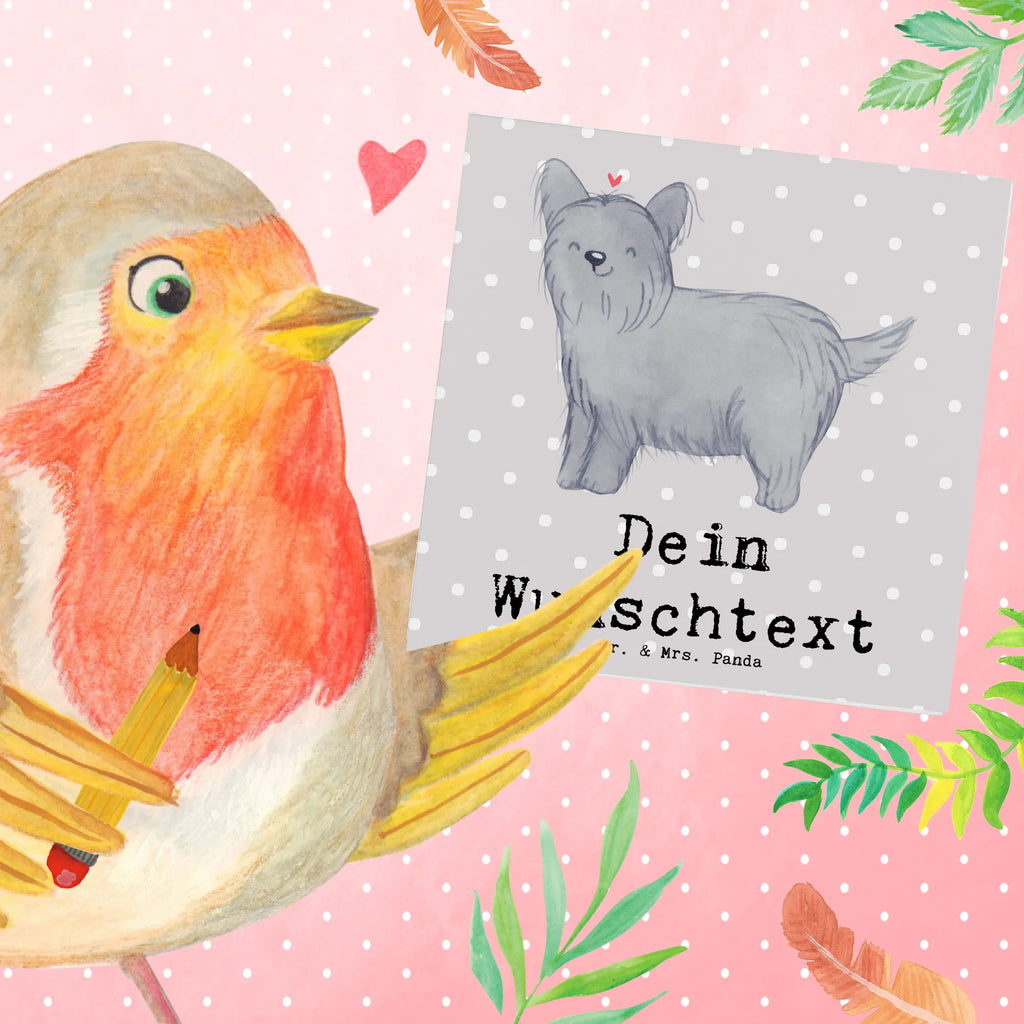 Personalized Deluxe Card Skye Terrier Lifesaver Personalisierte Karte, Personalisierte Geburtstagskarte, Grußkarte mit Namen, Personalisierte Hochzeitskarte, Grußkarte als Geldgeschenk, Grußkarten personalisiert, Grußkarte selber drucken, Grußkarte selbst gestalten, Grußkarte mit persönlichen Nachrichten, Personalisierte Einladungskarte, Personalisierte Glückwunschkarte, Personalisiertere Klappkarte, Personalisierte Grußkarte, Hund, Hunderasse, Rassehund, Hundebesitzer, Geschenk, Tierfreund, Schenken, Welpe, Terrier, Skye Terrier