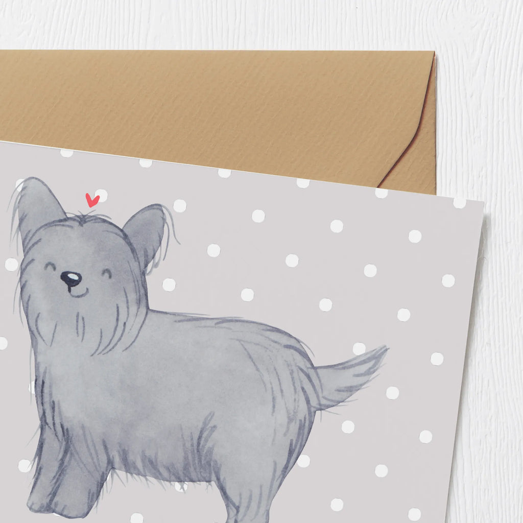 Personalized Deluxe Card Skye Terrier Lifesaver Personalisierte Karte, Personalisierte Geburtstagskarte, Grußkarte mit Namen, Personalisierte Hochzeitskarte, Grußkarte als Geldgeschenk, Grußkarten personalisiert, Grußkarte selber drucken, Grußkarte selbst gestalten, Grußkarte mit persönlichen Nachrichten, Personalisierte Einladungskarte, Personalisierte Glückwunschkarte, Personalisiertere Klappkarte, Personalisierte Grußkarte, Hund, Hunderasse, Rassehund, Hundebesitzer, Geschenk, Tierfreund, Schenken, Welpe, Terrier, Skye Terrier