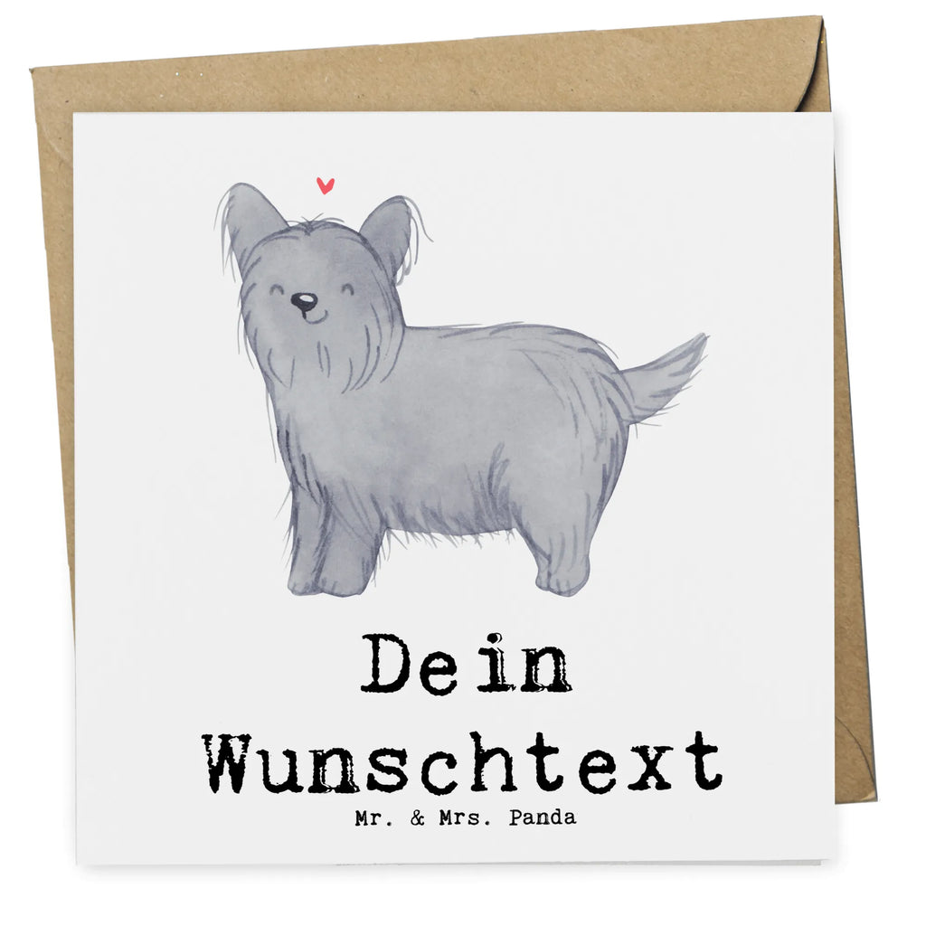 Personalized Deluxe Card Skye Terrier Lifesaver Personalisierte Karte, Personalisierte Geburtstagskarte, Grußkarte mit Namen, Personalisierte Hochzeitskarte, Grußkarte als Geldgeschenk, Grußkarten personalisiert, Grußkarte selber drucken, Grußkarte selbst gestalten, Grußkarte mit persönlichen Nachrichten, Personalisierte Einladungskarte, Personalisierte Glückwunschkarte, Personalisiertere Klappkarte, Personalisierte Grußkarte, Hund, Hunderasse, Rassehund, Hundebesitzer, Geschenk, Tierfreund, Schenken, Welpe, Terrier, Skye Terrier