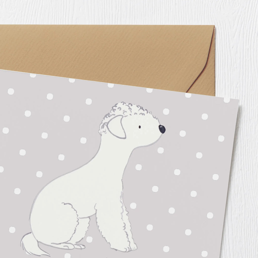 Personalized Deluxe Card Bedlington Terrier Lifesaver Personalisierte Hochzeitskarte, Grußkarten personalisiert, Personalisierte Einladungskarte, Personalisierte Geburtstagskarte, Grußkarte selbst gestalten, Grußkarte selber drucken, Grußkarte als Geldgeschenk, Grußkarte mit Namen, Grußkarte mit persönlichen Nachrichten, Personalisierte Grußkarte, Personalisierte Karte, Personalisierte Glückwunschkarte, Personalisiertere Klappkarte, Hund, Hunderasse, Rassehund, Hundebesitzer, Geschenk, Tierfreund, Schenken, Welpe, Terrier, Bedlington Terrier