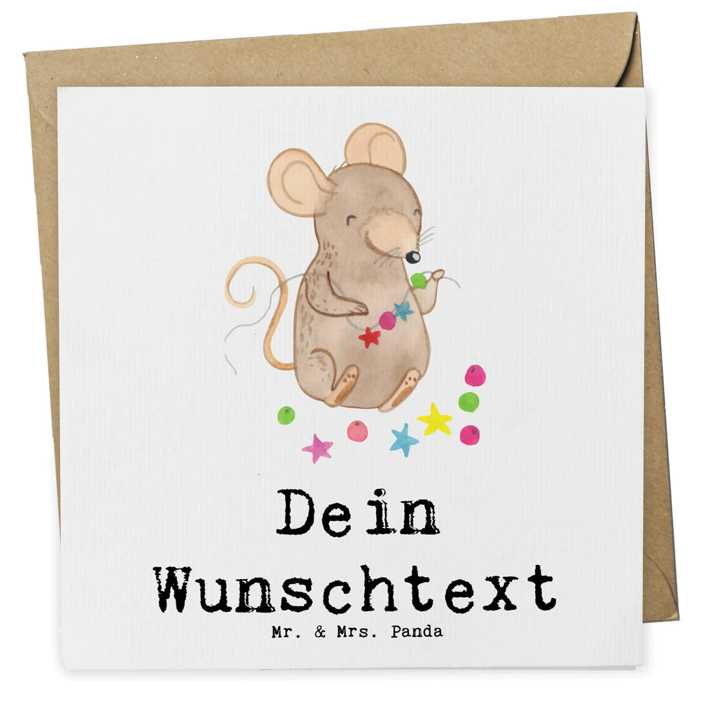 Personalized Deluxe Card Mouse make jewelry yourself Personalisierte Geburtstagskarte, Grußkarte mit persönlichen Nachrichten, Grußkarte selbst gestalten, Personalisierte Einladungskarte, Personalisierte Hochzeitskarte, Personalisiertere Klappkarte, Grußkarte mit Namen, Grußkarten personalisiert, Grußkarte selber drucken, Grußkarte als Geldgeschenk, Personalisierte Karte, Personalisierte Grußkarte, Personalisierte Glückwunschkarte, Geschenk, Sport, Sportart, Hobby, Schenken, Danke, Dankeschön, Auszeichnung, Gewinn, Sportler, Schmuck basteln, DIY, Schmuck selber machen