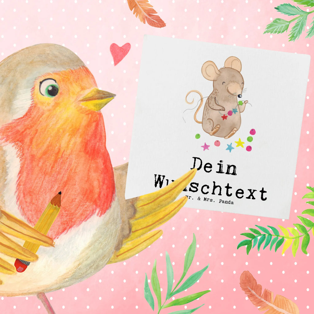 Personalized Deluxe Card Mouse make jewelry yourself Personalisierte Geburtstagskarte, Grußkarte mit persönlichen Nachrichten, Grußkarte selbst gestalten, Personalisierte Einladungskarte, Personalisierte Hochzeitskarte, Personalisiertere Klappkarte, Grußkarte mit Namen, Grußkarten personalisiert, Grußkarte selber drucken, Grußkarte als Geldgeschenk, Personalisierte Karte, Personalisierte Grußkarte, Personalisierte Glückwunschkarte, Geschenk, Sport, Sportart, Hobby, Schenken, Danke, Dankeschön, Auszeichnung, Gewinn, Sportler, Schmuck basteln, DIY, Schmuck selber machen