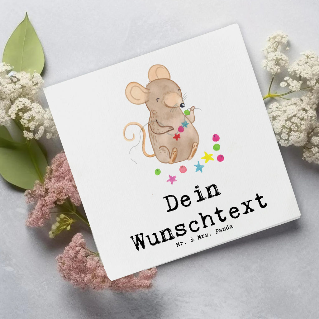 Personalized Deluxe Card Mouse make jewelry yourself Personalisierte Geburtstagskarte, Grußkarte mit persönlichen Nachrichten, Grußkarte selbst gestalten, Personalisierte Einladungskarte, Personalisierte Hochzeitskarte, Personalisiertere Klappkarte, Grußkarte mit Namen, Grußkarten personalisiert, Grußkarte selber drucken, Grußkarte als Geldgeschenk, Personalisierte Karte, Personalisierte Grußkarte, Personalisierte Glückwunschkarte, Geschenk, Sport, Sportart, Hobby, Schenken, Danke, Dankeschön, Auszeichnung, Gewinn, Sportler, Schmuck basteln, DIY, Schmuck selber machen