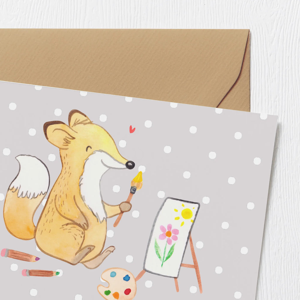 Personalized Deluxe Card Fox To paint Personalisierte Geburtstagskarte, Grußkarte selber drucken, Personalisierte Glückwunschkarte, Personalisierte Grußkarte, Grußkarten personalisiert, Personalisierte Einladungskarte, Grußkarte als Geldgeschenk, Personalisierte Hochzeitskarte, Personalisiertere Klappkarte, Grußkarte mit persönlichen Nachrichten, Grußkarte selbst gestalten, Personalisierte Karte, Grußkarte mit Namen, Geschenk, Sport, Sportart, Hobby, Schenken, Danke, Dankeschön, Auszeichnung, Gewinn, Sportler, Malen, Zeichnen, Künstler, Künstlerin, Hobbyzeichner