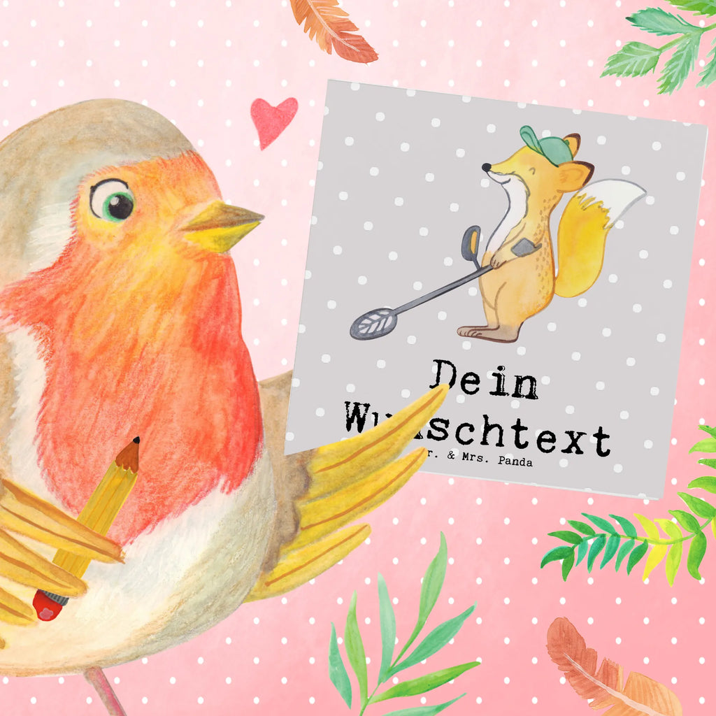 Personalized Deluxe Card Fox metal detector Personalisierte Hochzeitskarte, Personalisierte Grußkarte, Grußkarte mit Namen, Grußkarte mit persönlichen Nachrichten, Personalisierte Geburtstagskarte, Personalisierte Karte, Grußkarte selbst gestalten, Personalisierte Einladungskarte, Grußkarte als Geldgeschenk, Personalisierte Glückwunschkarte, Grußkarten personalisiert, Personalisiertere Klappkarte, Grußkarte selber drucken, Geschenk, Sport, Sportart, Hobby, Schenken, Danke, Dankeschön, Auszeichnung, Gewinn, Sportler, Schatzsuche, sondeln, Münzen suchen, Metalldetektor, Sondengänger