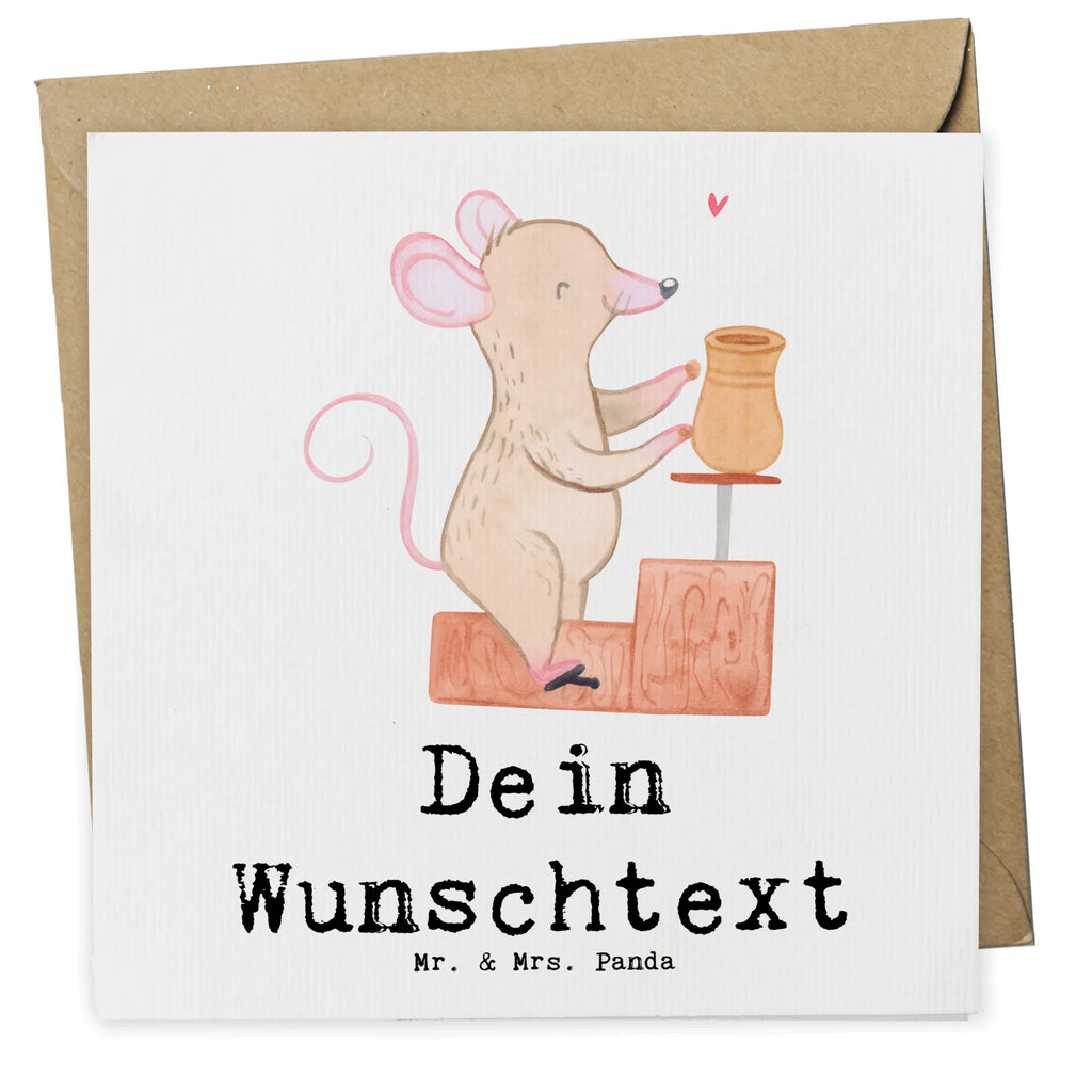 Personalisierte Deluxe Karte Maus Töpfern Personalisierte Hochzeitskarte, Personalisierte Geburtstagskarte, Grußkarten personalisiert, Grußkarte mit persönlichen Nachrichten, Personalisierte Grußkarte, Personalisierte Einladungskarte, Grußkarte selber drucken, Grußkarte mit Namen, Personalisierte Karte, Personalisiertere Klappkarte, Grußkarte als Geldgeschenk, Personalisierte Glückwunschkarte, Grußkarte selbst gestalten, Geschenk, Sport, Sportart, Hobby, Schenken, Danke, Dankeschön, Auszeichnung, Gewinn, Sportler, Töpferkurs, Töpfern, Töpferei