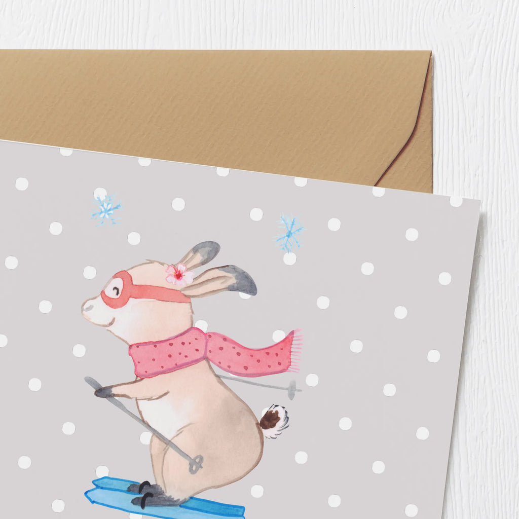 Personalized Deluxe Card Hare To ski Personalisierte Hochzeitskarte, Grußkarte als Geldgeschenk, Grußkarten personalisiert, Grußkarte mit Namen, Personalisierte Glückwunschkarte, Grußkarte selbst gestalten, Grußkarte mit persönlichen Nachrichten, Personalisierte Grußkarte, Personalisierte Einladungskarte, Personalisiertere Klappkarte, Grußkarte selber drucken, Personalisierte Geburtstagskarte, Personalisierte Karte, Geschenk, Sport, Sportart, Hobby, Schenken, Danke, Dankeschön, Auszeichnung, Gewinn, Sportler, Skiwettbewerb, Ski fahren, Skisport, Skifahren, Skirennen