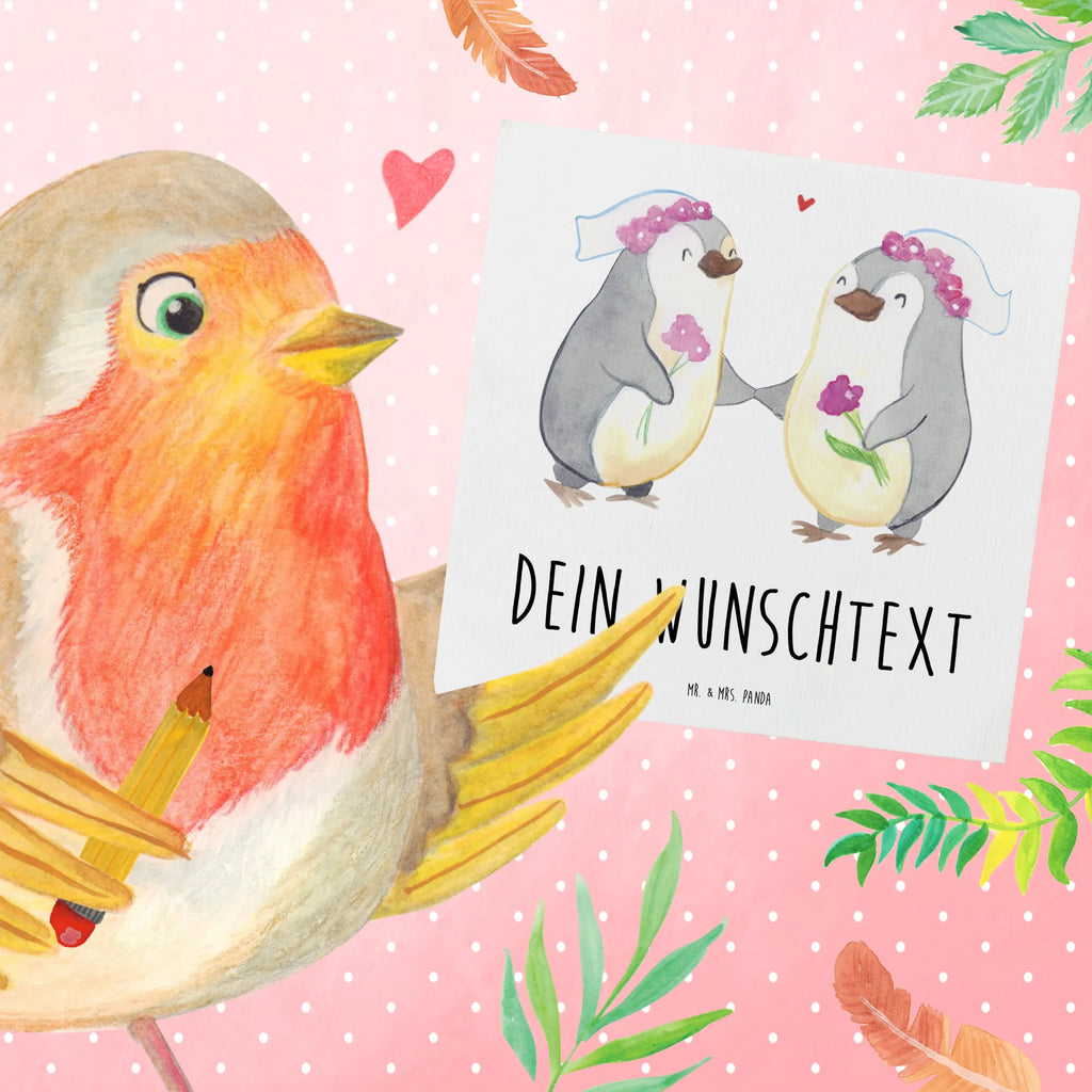 Personalisierte Deluxe Karte Pinguine Lesbian Pride Personalisierte Karte, Grußkarte als Geldgeschenk, Grußkarte mit Namen, Personalisierte Glückwunschkarte, Personalisierte Hochzeitskarte, Personalisierte Geburtstagskarte, Grußkarte mit persönlichen Nachrichten, Grußkarte selber drucken, Personalisierte Einladungskarte, Personalisiertere Klappkarte, Grußkarten personalisiert, Personalisierte Grußkarte, Grußkarte selbst gestalten, Hochzeit, Hochzeitsgeschenk, Ehe, Hochzeitsfeier, Trauung, Trauungsgeschenk, Hochzeitskarte, Verlobungsfeier, Verlobungsgeschenk, Hochzeitsgeschenkideen, Hochzeitsgeschenke für Brautpaar, Gleichgeschlechtliche Hochzeit
