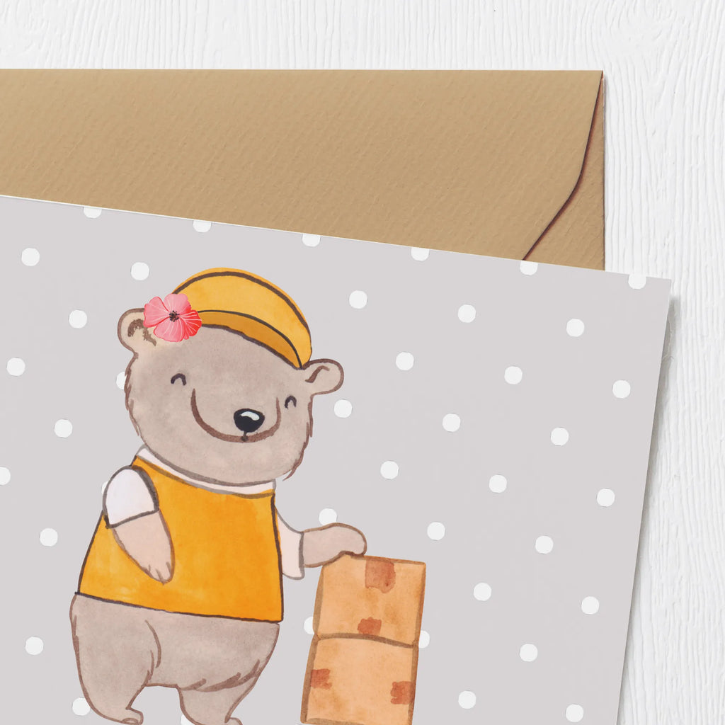 Personalized Deluxe Card Parcel deliverer Heart Grußkarte selber drucken, Personalisierte Hochzeitskarte, Grußkarte als Geldgeschenk, Grußkarte mit Namen, Grußkarten personalisiert, Personalisierte Geburtstagskarte, Personalisierte Grußkarte, Personalisierte Glückwunschkarte, Personalisiertere Klappkarte, Personalisierte Karte, Grußkarte selbst gestalten, Personalisierte Einladungskarte, Grußkarte mit persönlichen Nachrichten, Beruf, Ausbildung, Jubiläum, Abschied, Rente, Kollege, Kollegin, Geschenk, Schenken, Arbeitskollege, Mitarbeiter, Firma, Danke, Dankeschön, Zustellservice Pakete, Paketbotin, Paketzustellerin