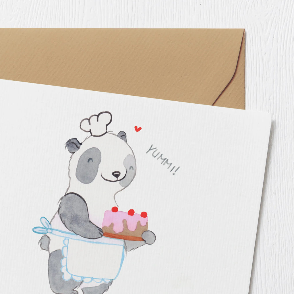 Personalized Deluxe Card panda Bake Personalisierte Glückwunschkarte, Personalisiertere Klappkarte, Personalisierte Geburtstagskarte, Personalisierte Hochzeitskarte, Grußkarten personalisiert, Personalisierte Einladungskarte, Grußkarte als Geldgeschenk, Grußkarte mit Namen, Grußkarte selbst gestalten, Personalisierte Karte, Grußkarte mit persönlichen Nachrichten, Personalisierte Grußkarte, Grußkarte selber drucken, Geschenk, Sport, Sportart, Hobby, Schenken, Danke, Dankeschön, Auszeichnung, Gewinn, Sportler, Kuchen backen, backen, Hobbybäcker