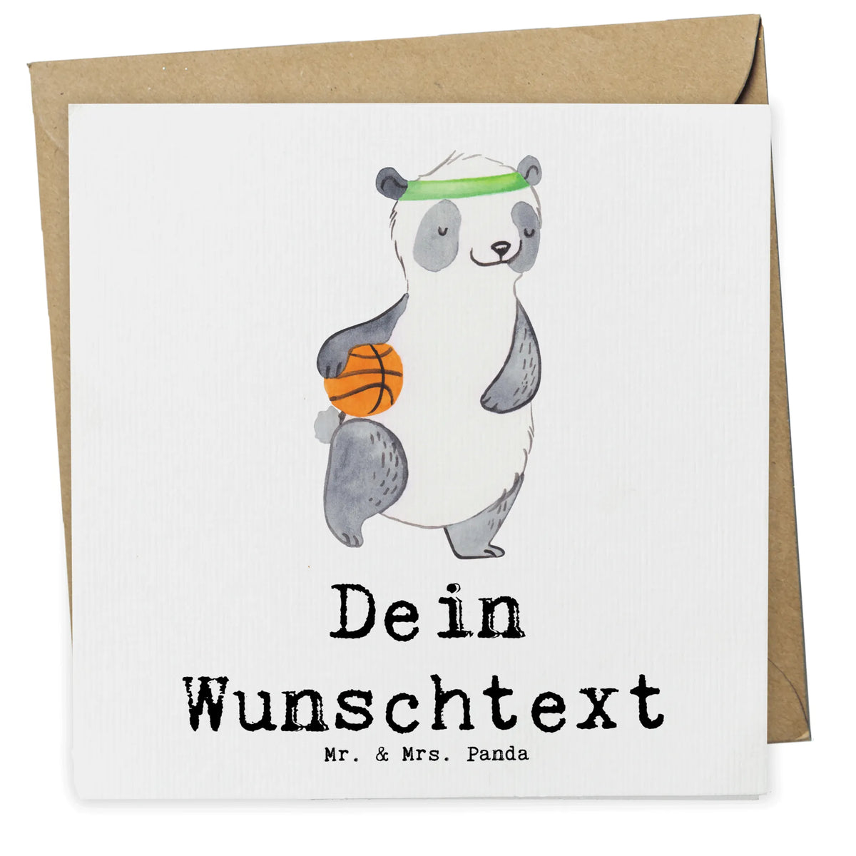 Personalisierte Deluxe Karte Panda Basketball Personalisierte Postkarte, Grußkarten Personalisiert, grußkarte personalisiert, karte personalisiert, Personalisierte Karten, individuelle grußkarte, Postkarte personalisiert, Personalisierte Karte, Grußkarte personalisierbar, Personalisierte Grußkarte, Personalisierte Grußkarten, Geschenk, Schenken, Sport, Sportart, Hobby, Danke, Dankeschön, Auszeichnung, Gewinn, Sportler, Basketball Verband, Basketball, Basketball Verein, Basketballplatz