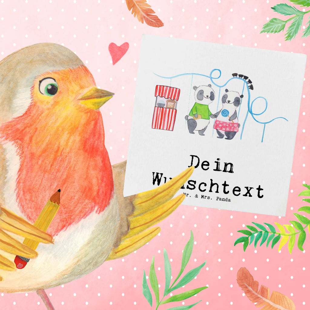 Personalized Deluxe Card pandas visit amusement park Personalisierte Geburtstagskarte, Grußkarte mit Namen, Personalisierte Hochzeitskarte, Grußkarte mit persönlichen Nachrichten, Personalisierte Glückwunschkarte, Grußkarte selbst gestalten, Personalisierte Karte, Personalisierte Grußkarte, Personalisierte Einladungskarte, Grußkarte als Geldgeschenk, Grußkarte selber drucken, Personalisiertere Klappkarte, Grußkarten personalisiert, Geschenk, Sport, Sportart, Hobby, Schenken, Danke, Dankeschön, Auszeichnung, Gewinn, Sportler, Freizeitpark besuchen, Achterbahn fahren