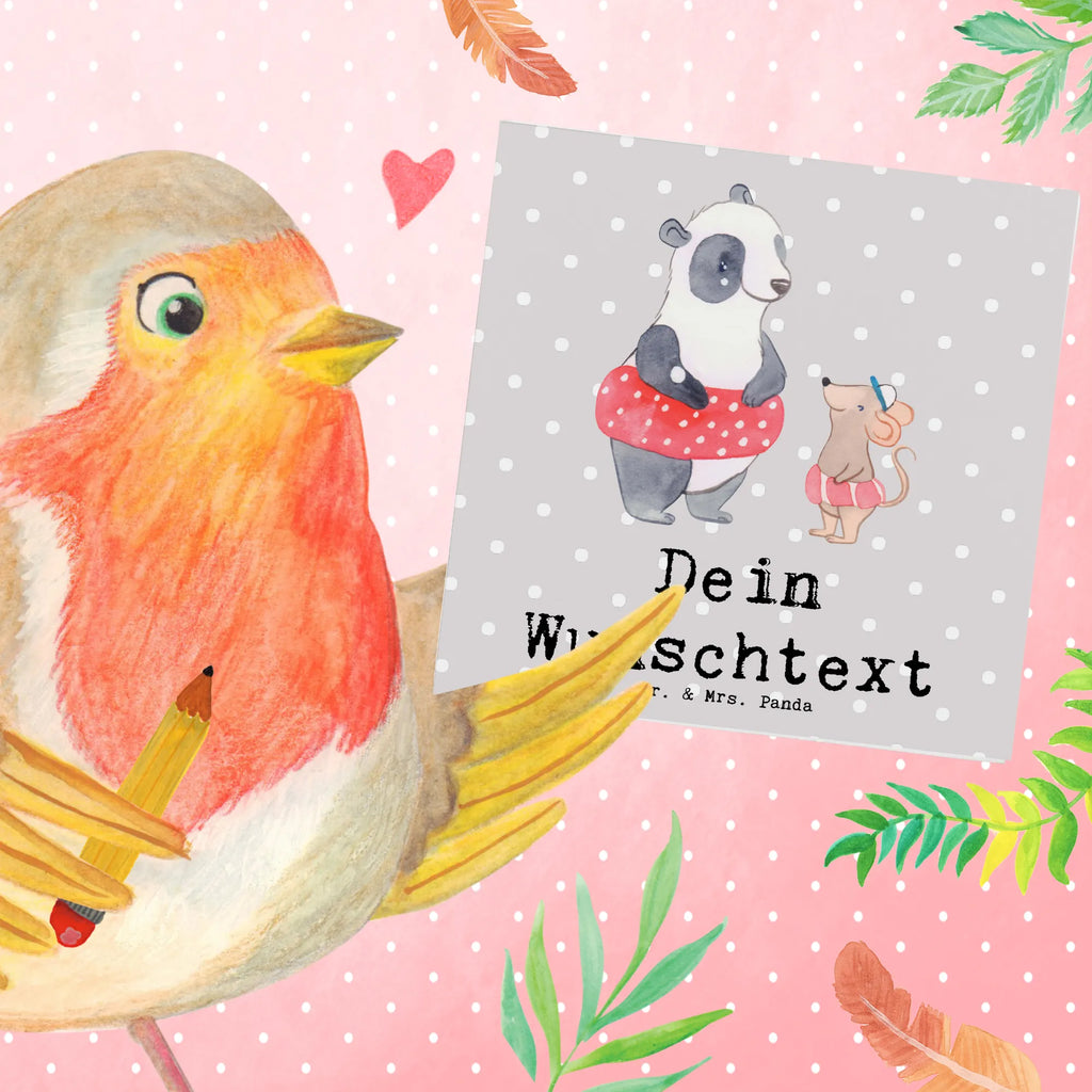 Personalized Deluxe Card otter To swim Personalisierte Geburtstagskarte, Grußkarten personalisiert, Grußkarte selbst gestalten, Personalisiertere Klappkarte, Grußkarte mit persönlichen Nachrichten, Personalisierte Grußkarte, Grußkarte als Geldgeschenk, Grußkarte mit Namen, Grußkarte selber drucken, Personalisierte Hochzeitskarte, Personalisierte Karte, Personalisierte Einladungskarte, Personalisierte Glückwunschkarte, Geschenk, Sport, Sportart, Hobby, Schenken, Danke, Dankeschön, Auszeichnung, Gewinn, Sportler, Schwimmkurs, Wassersport, Schwimmen