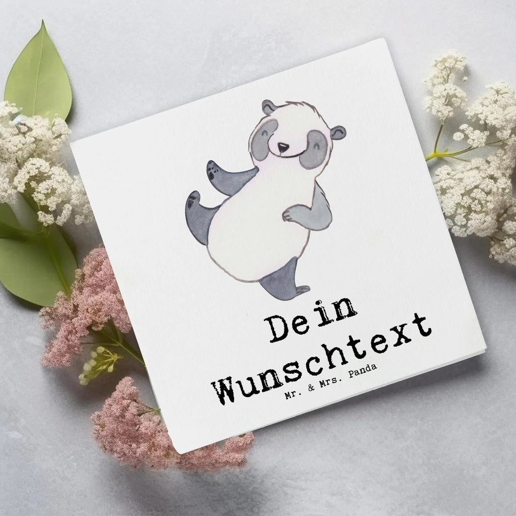 Personalized Deluxe Card panda martial arts Personalisiertere Klappkarte, Personalisierte Glückwunschkarte, Grußkarte als Geldgeschenk, Grußkarte selber drucken, Personalisierte Geburtstagskarte, Personalisierte Grußkarte, Personalisierte Einladungskarte, Personalisierte Karte, Grußkarte mit Namen, Grußkarten personalisiert, Grußkarte selbst gestalten, Grußkarte mit persönlichen Nachrichten, Personalisierte Hochzeitskarte, Geschenk, Sport, Sportart, Hobby, Schenken, Danke, Dankeschön, Auszeichnung, Gewinn, Sportler, Kampfkunst, Selbstverteidigung, Kampfsportarten