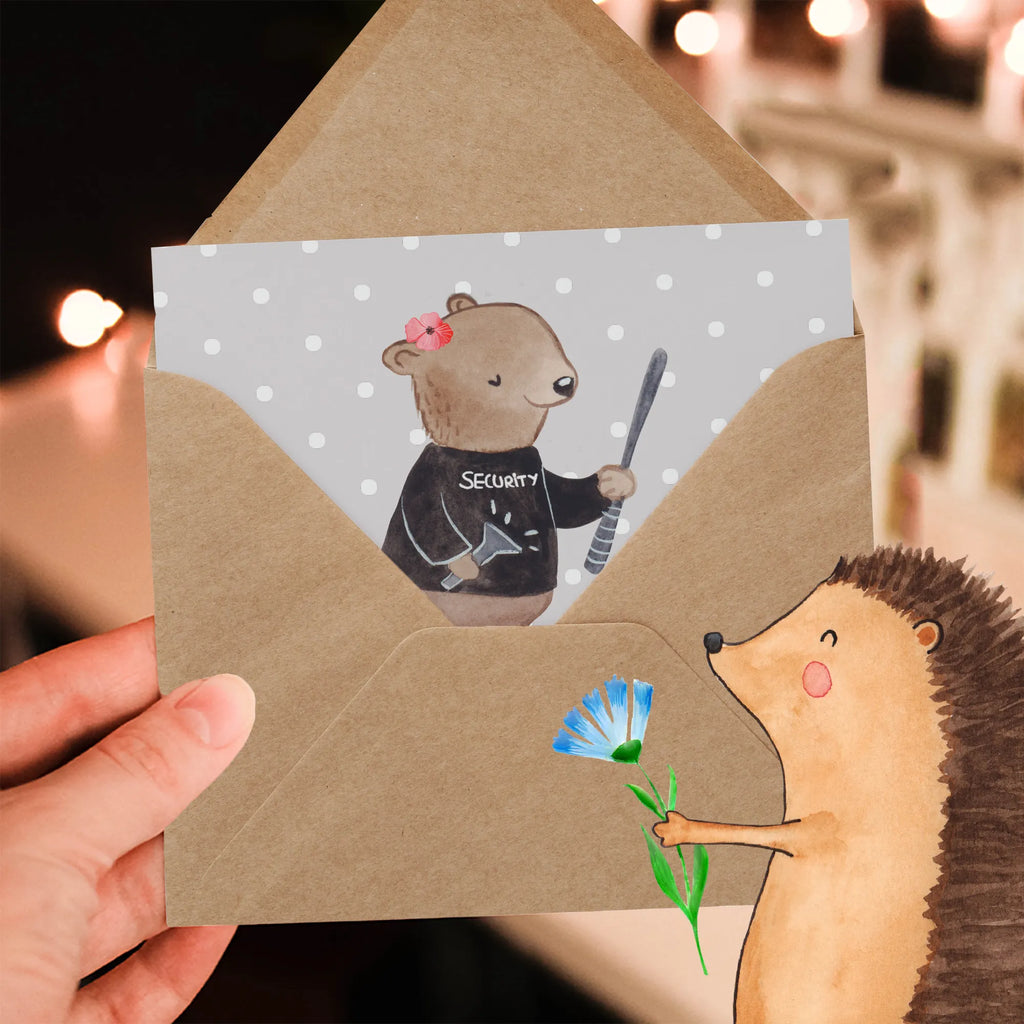 Personalized Deluxe Card Female security service employee Heart Grußkarte mit Namen, Personalisiertere Klappkarte, Personalisierte Einladungskarte, Personalisierte Karte, Grußkarten personalisiert, Personalisierte Grußkarte, Grußkarte selber drucken, Personalisierte Hochzeitskarte, Grußkarte selbst gestalten, Personalisierte Glückwunschkarte, Grußkarte als Geldgeschenk, Personalisierte Geburtstagskarte, Grußkarte mit persönlichen Nachrichten, Beruf, Ausbildung, Jubiläum, Abschied, Rente, Kollege, Kollegin, Geschenk, Schenken, Arbeitskollege, Mitarbeiter, Firma, Danke, Dankeschön