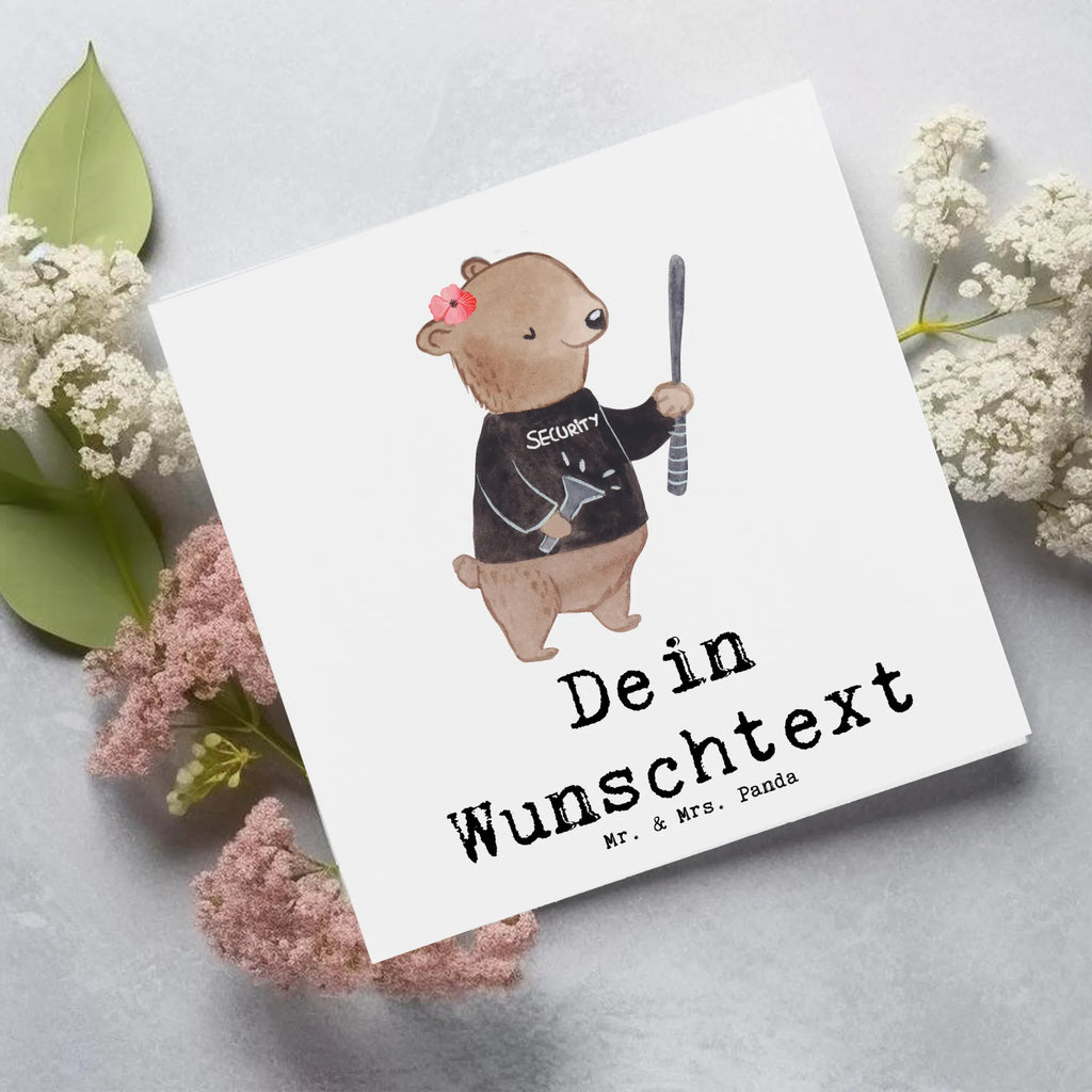Personalized Deluxe Card Female security service employee Heart Grußkarte mit Namen, Personalisiertere Klappkarte, Personalisierte Einladungskarte, Personalisierte Karte, Grußkarten personalisiert, Personalisierte Grußkarte, Grußkarte selber drucken, Personalisierte Hochzeitskarte, Grußkarte selbst gestalten, Personalisierte Glückwunschkarte, Grußkarte als Geldgeschenk, Personalisierte Geburtstagskarte, Grußkarte mit persönlichen Nachrichten, Beruf, Ausbildung, Jubiläum, Abschied, Rente, Kollege, Kollegin, Geschenk, Schenken, Arbeitskollege, Mitarbeiter, Firma, Danke, Dankeschön