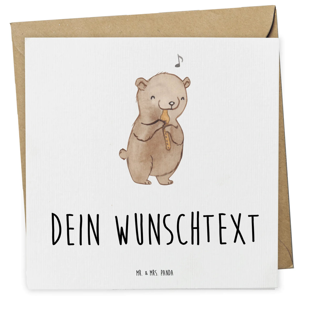 Personalisierte Deluxe Karte Bär Blockflöte Postkarte personalisiert, karte personalisiert, Personalisierte Grußkarte, Grußkarte personalisierbar, Personalisierte Postkarte, Personalisierte Karten, individuelle grußkarte, Personalisierte Karte, grußkarte personalisiert, Personalisierte Grußkarten, Grußkarten Personalisiert, Instrumente, Geschenke Musiker, Musikliebhaber, Bär, Blockflöte, Ensemble, Früherziehung, Blasinstrument, Flöte