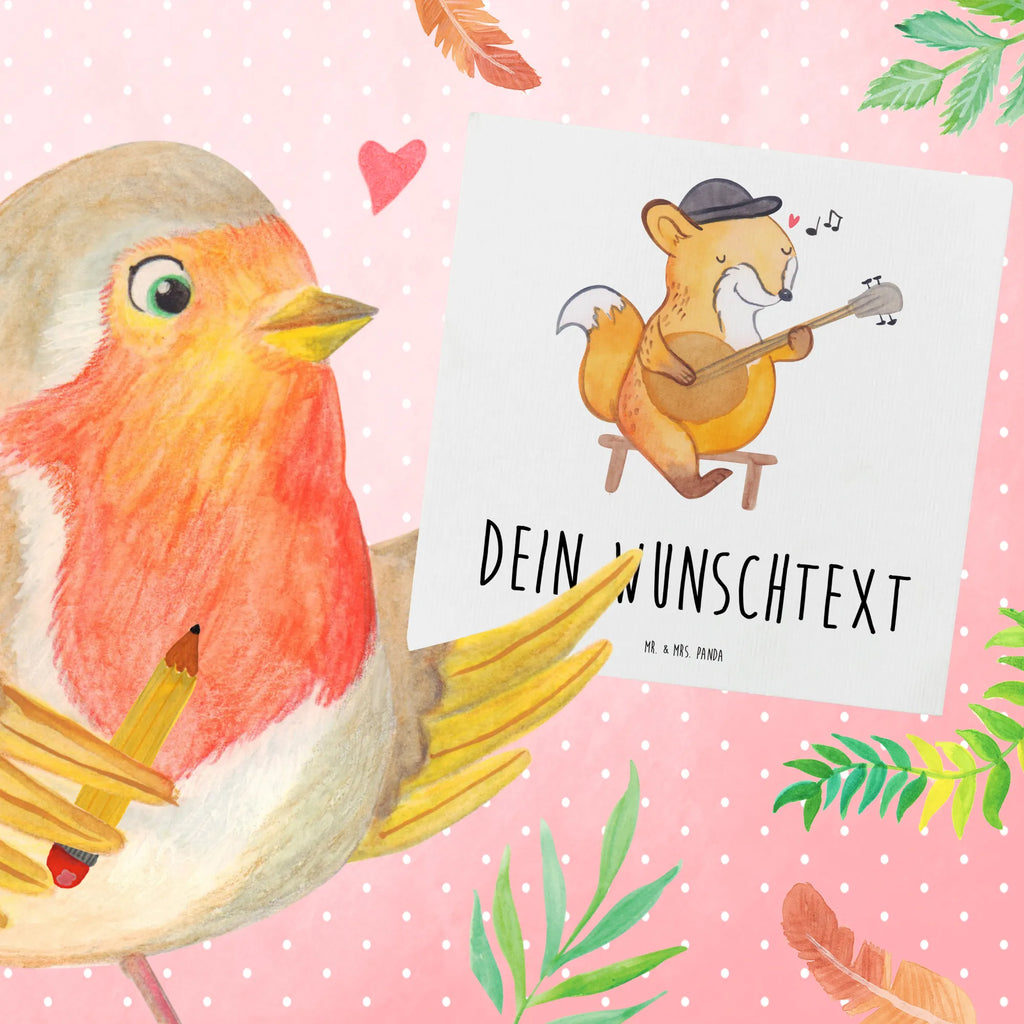 Personalized Deluxe Card Fox Banjo Grußkarte mit Namen, Personalisierte Karte, Grußkarte als Geldgeschenk, Personalisierte Geburtstagskarte, Grußkarte selber drucken, Grußkarte mit persönlichen Nachrichten, Grußkarten personalisiert, Personalisiertere Klappkarte, Personalisierte Hochzeitskarte, Personalisierte Glückwunschkarte, Personalisierte Einladungskarte, Personalisierte Grußkarte, Grußkarte selbst gestalten, Instrumente, Geschenke Musiker, Musikliebhaber, Akustik, Saiteninstrument, Banjo, Laute, Fuchs, Zupfinstrument